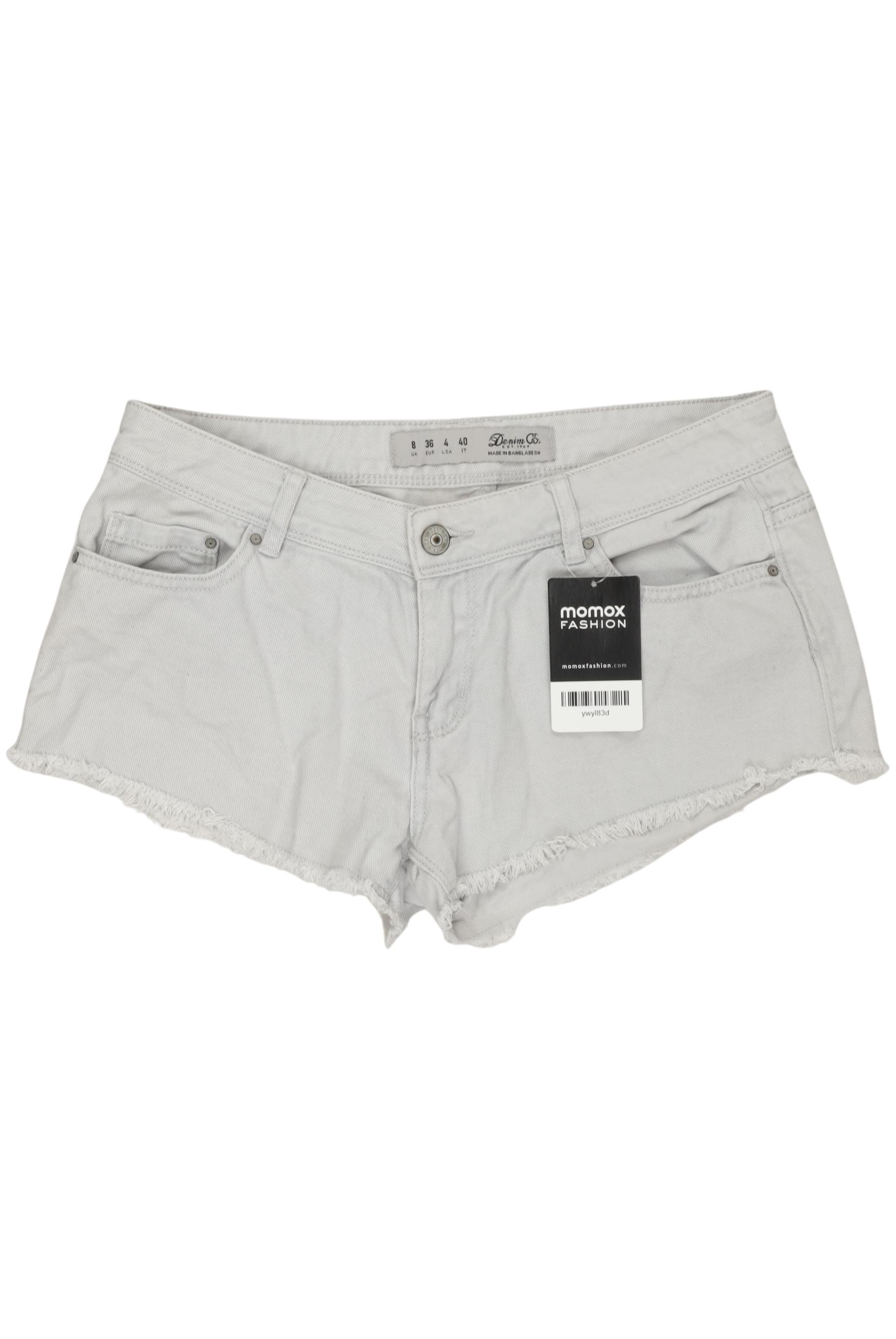 

Denim Co. Damen Shorts, grau, Gr. 36