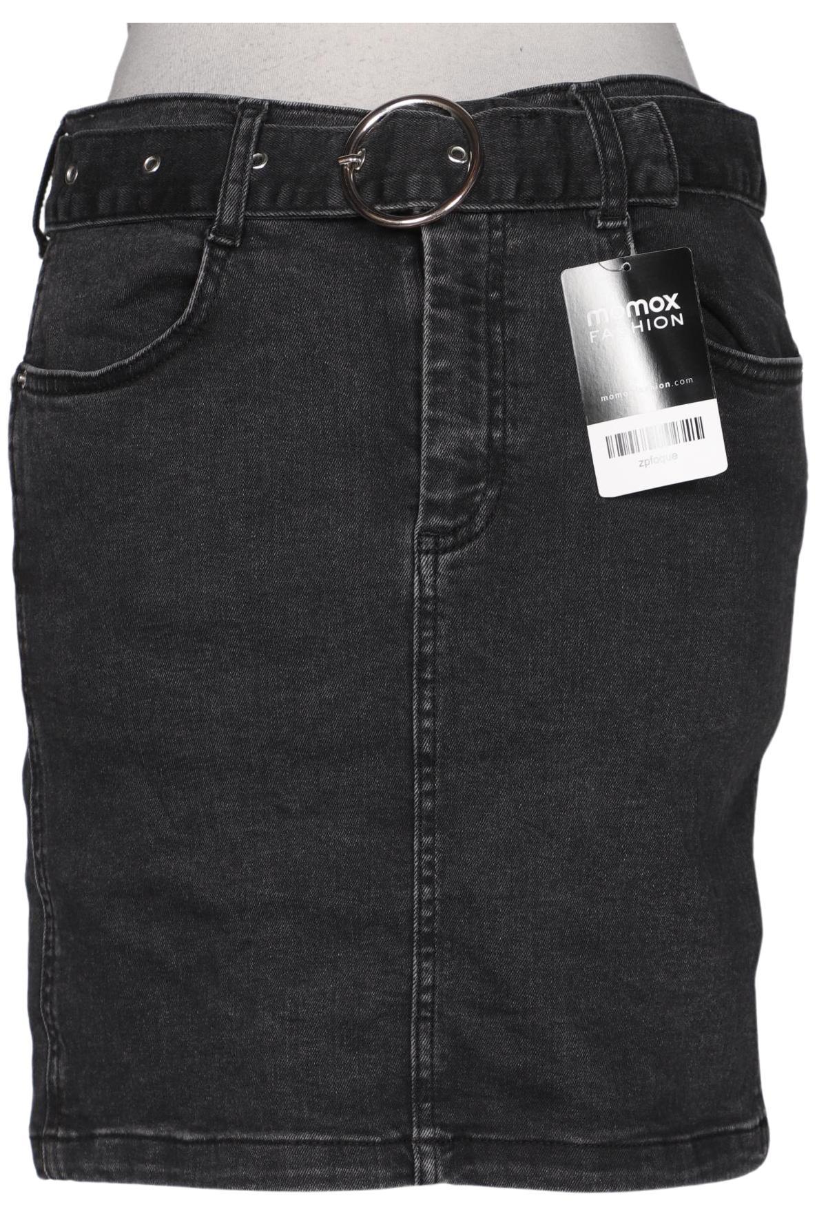 

Denim & Co. Damen Rock, grau, Gr. 38