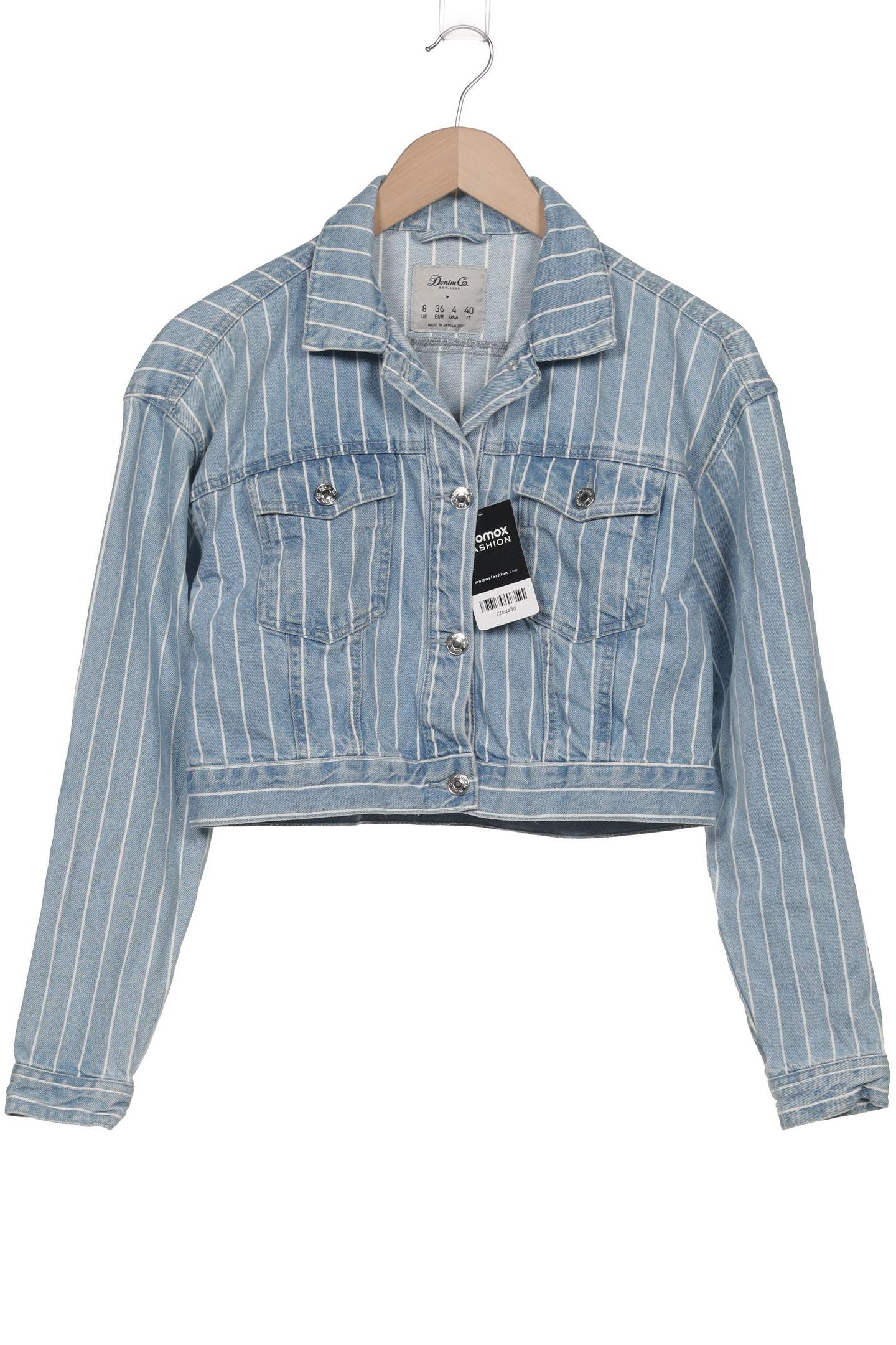 

Denim & Co. Damen Jacke, blau, Gr. 36