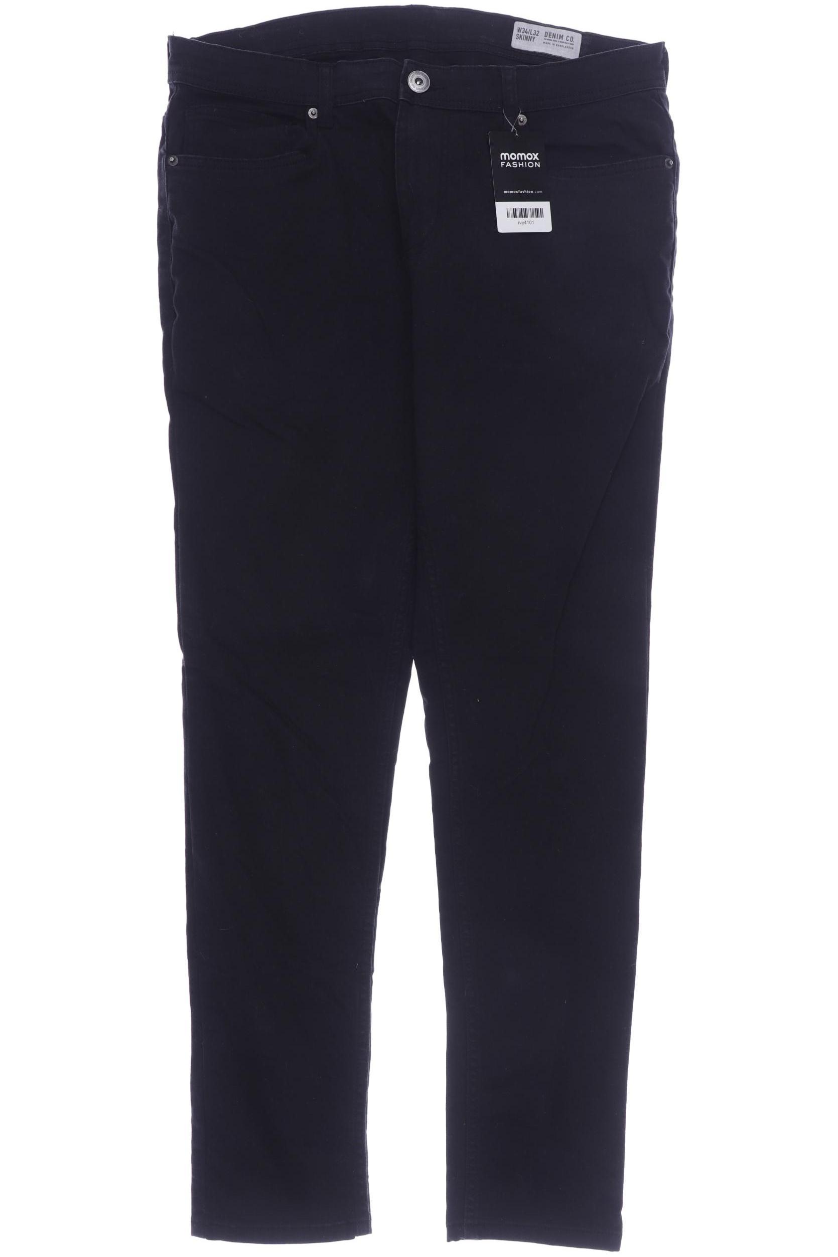 

Denim & Co. Herren Jeans, schwarz, Gr. 34