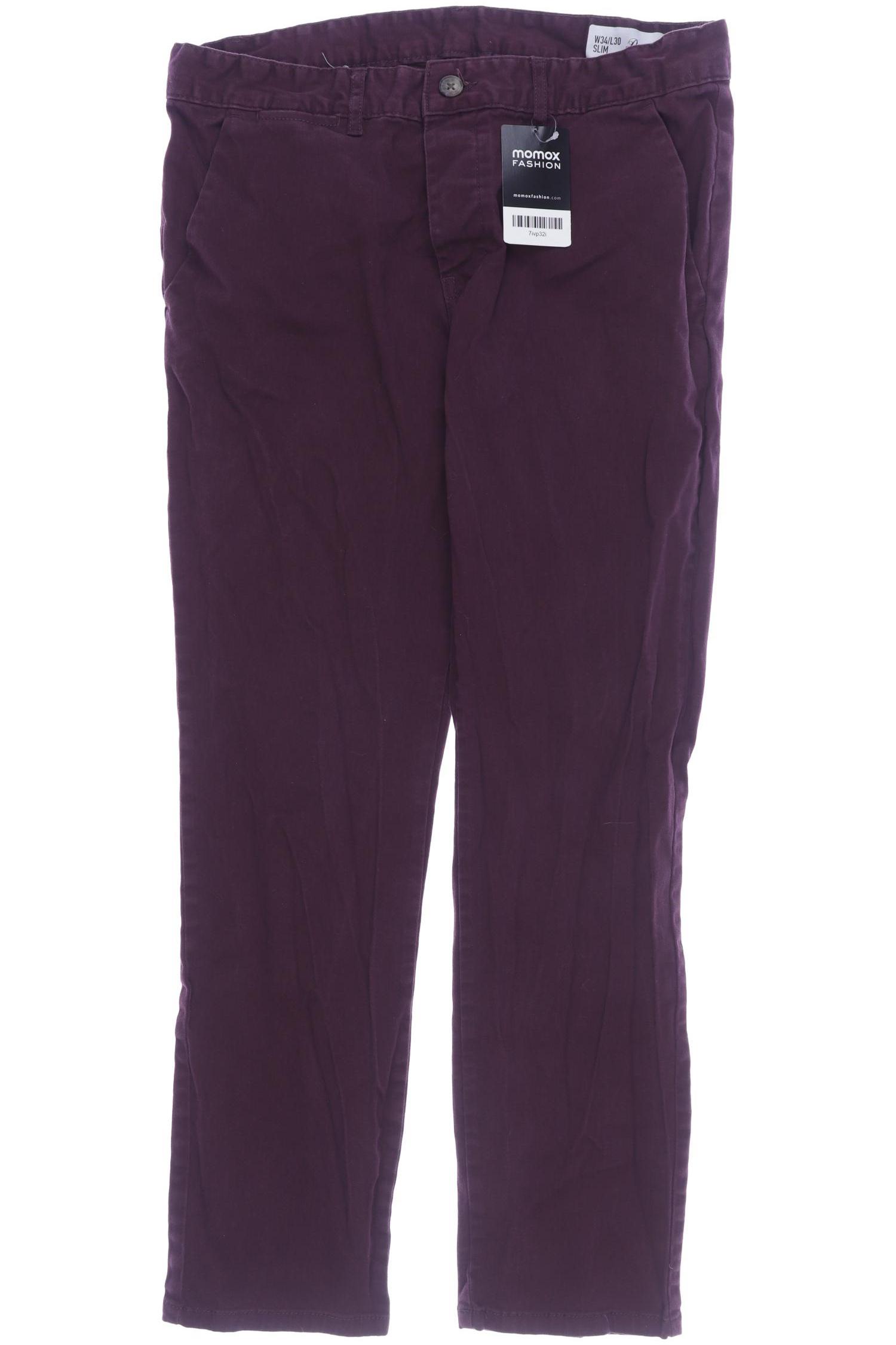 

Denim Co. Herren Jeans, bordeaux