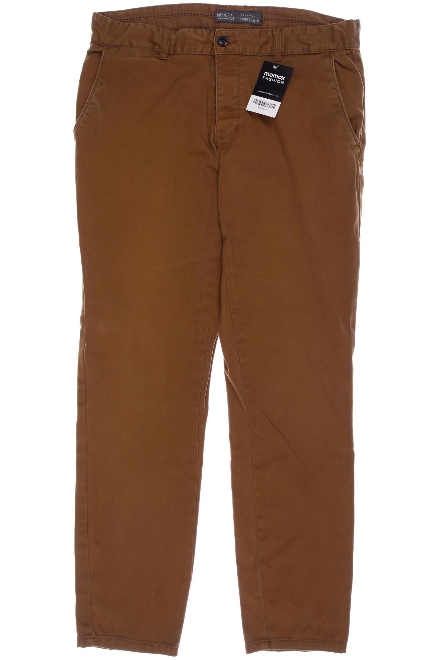 

Denim & Co. Herren Stoffhose, braun