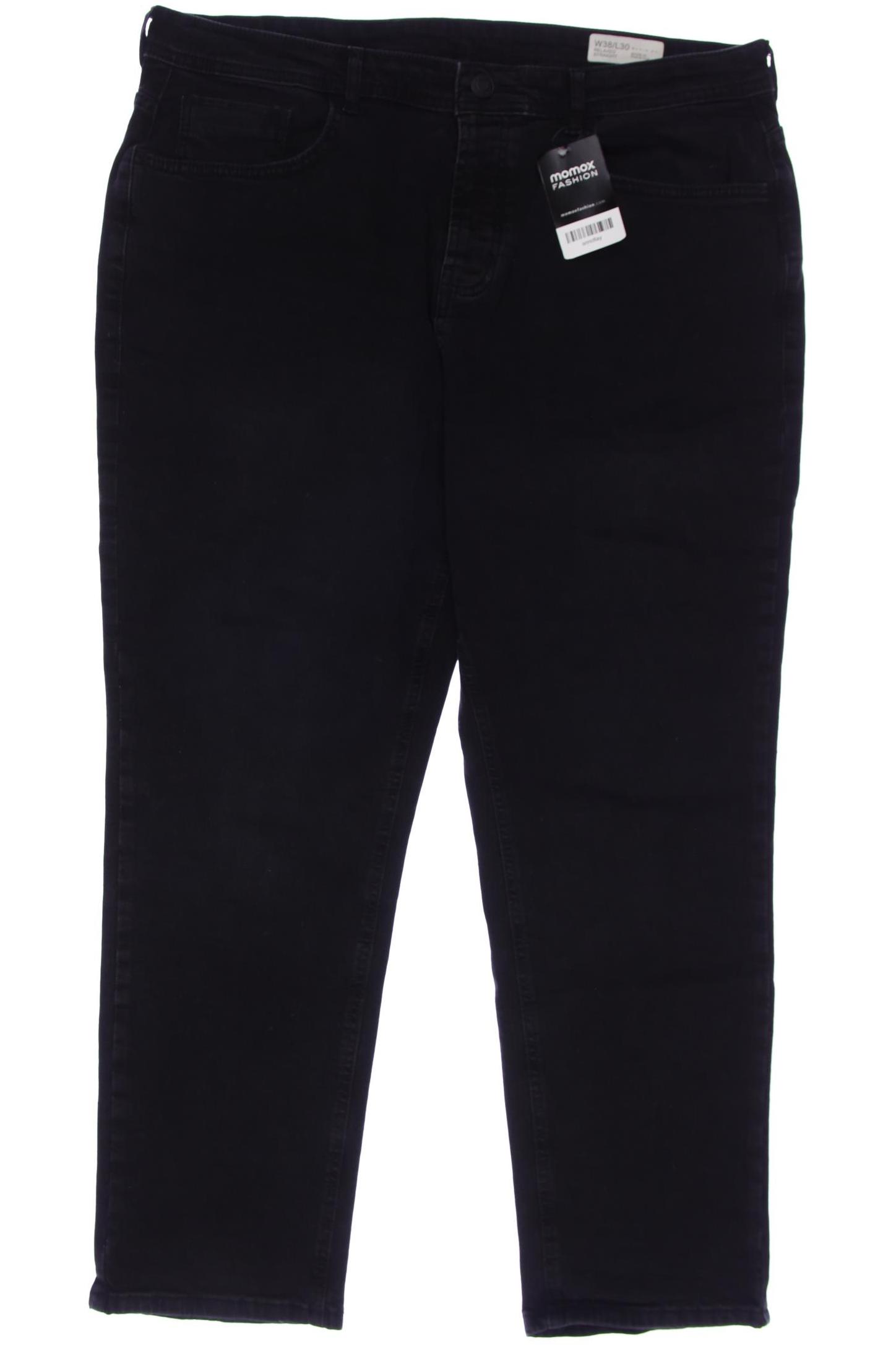 

Denim & Co. Herren Jeans, schwarz, Gr. 38