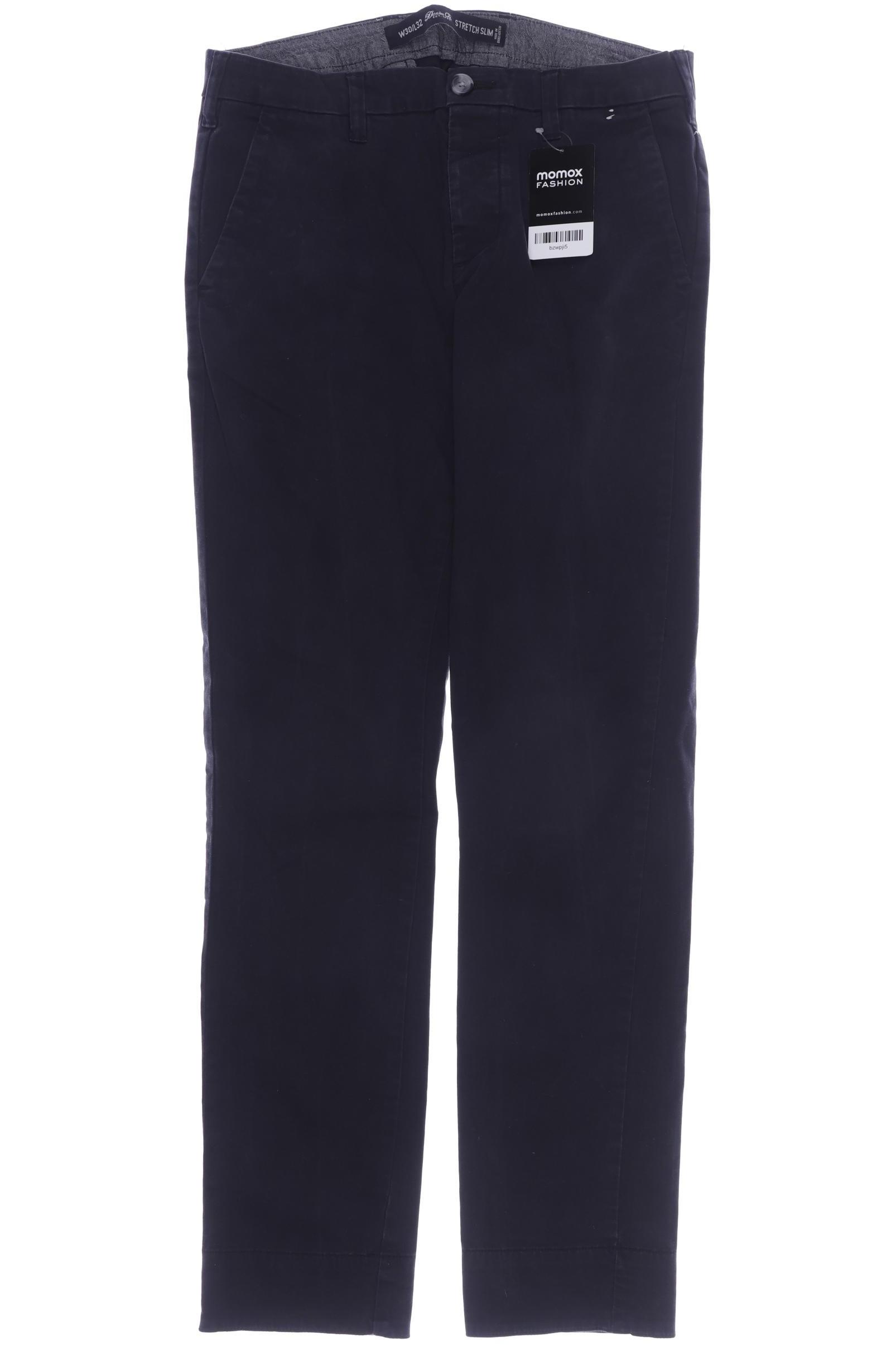 

Denim & Co. Herren Stoffhose, grau, Gr. 30