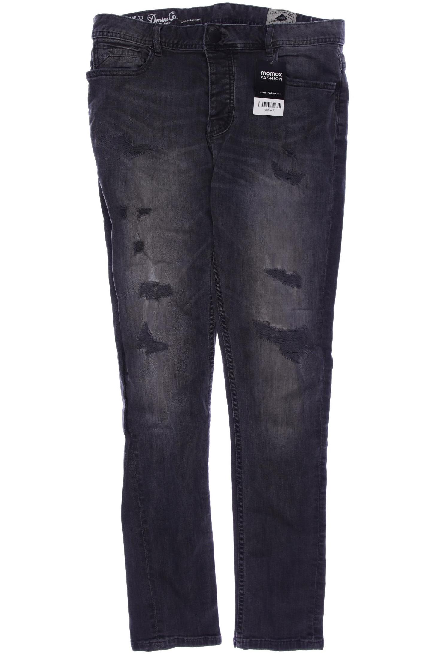 

Denim Co. Herren Jeans, grau