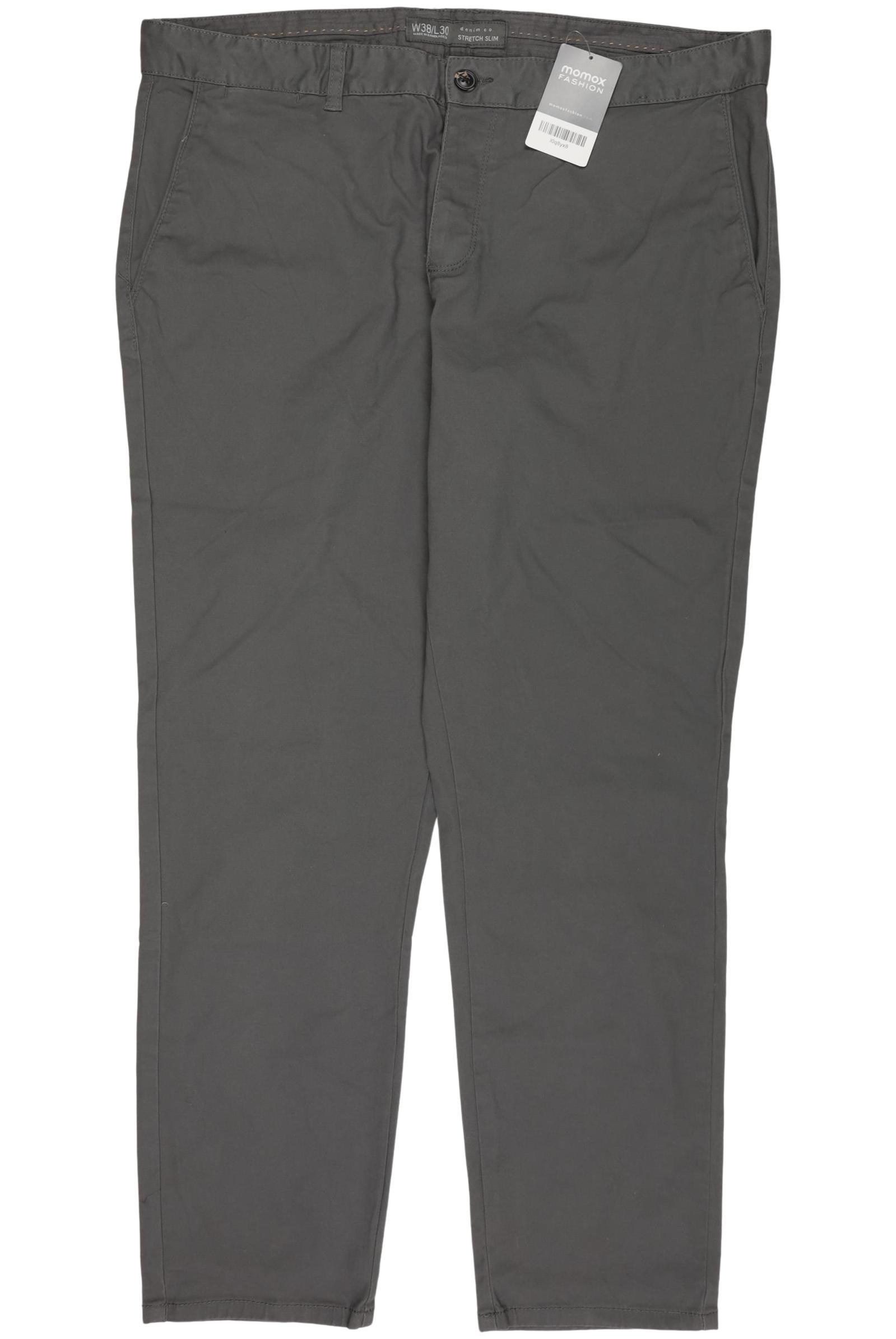 

Denim Co. Herren Stoffhose, grün, Gr. 38