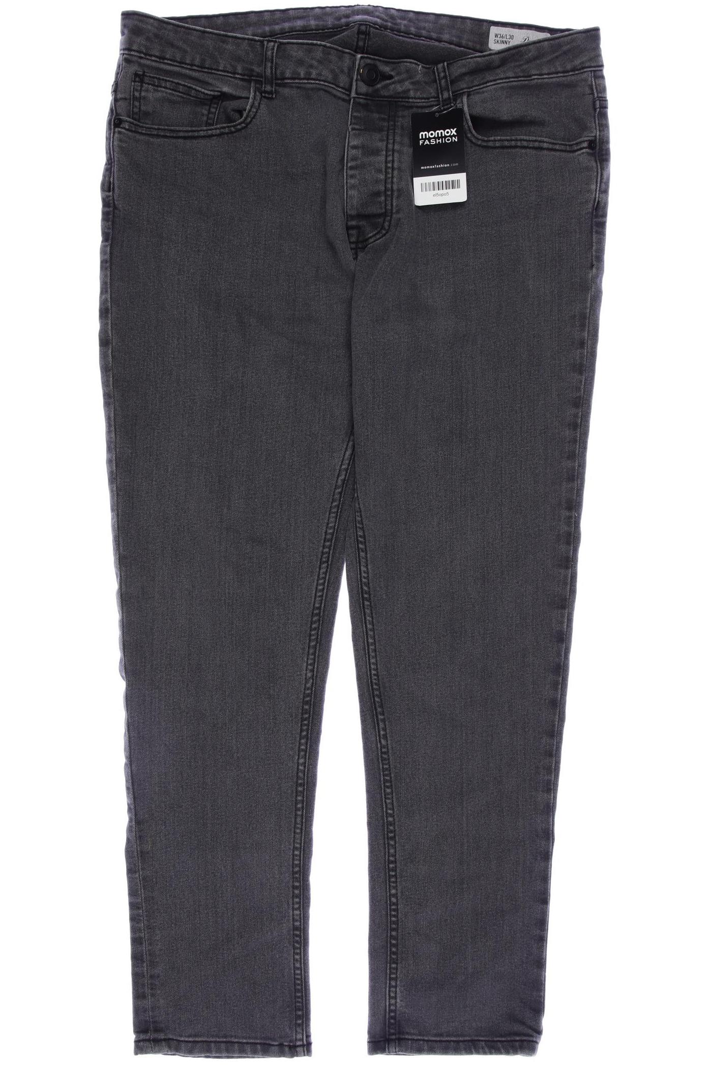 

Denim Co. Herren Jeans, grau