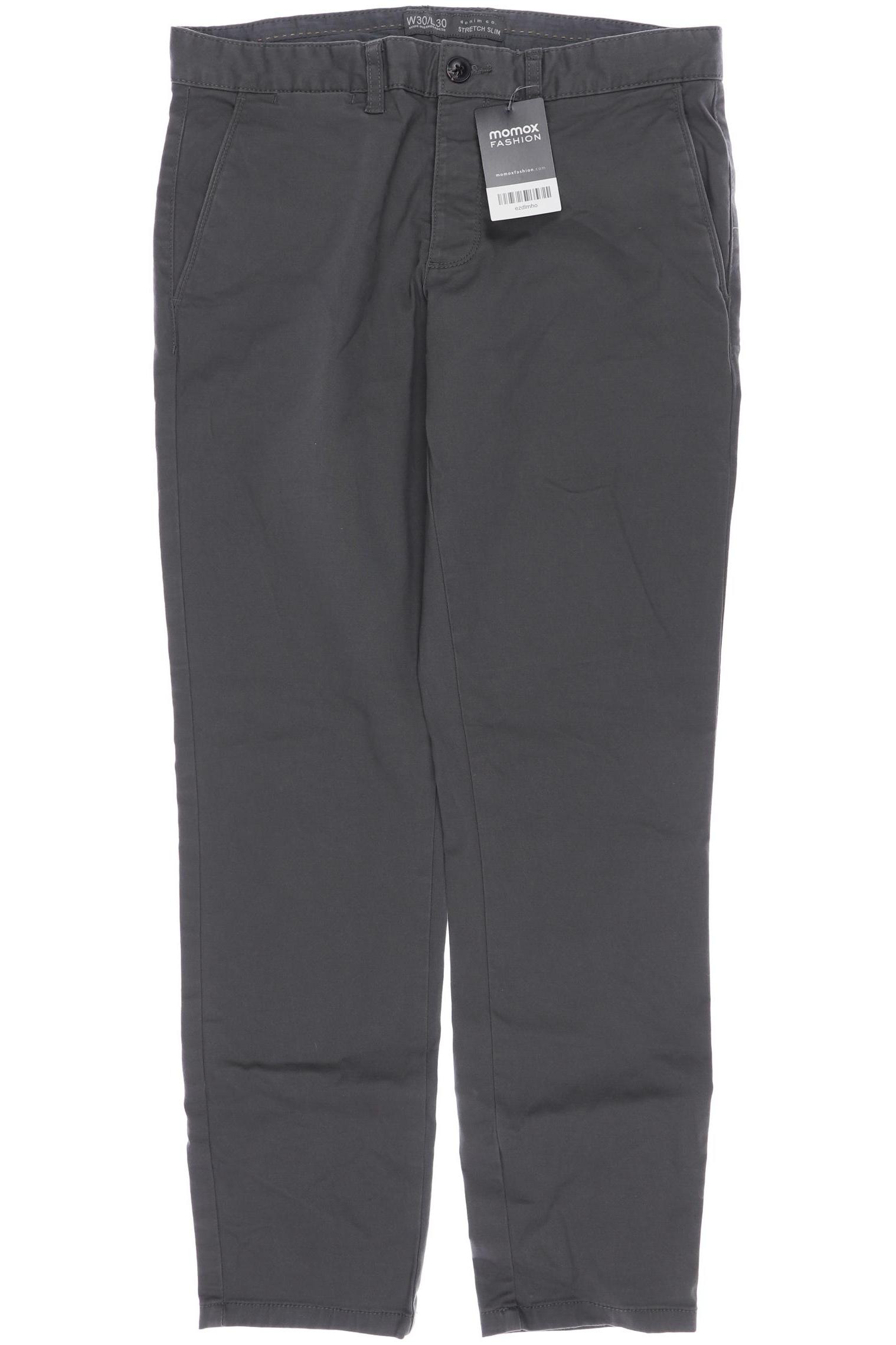 

Denim & Co. Herren Stoffhose, grau