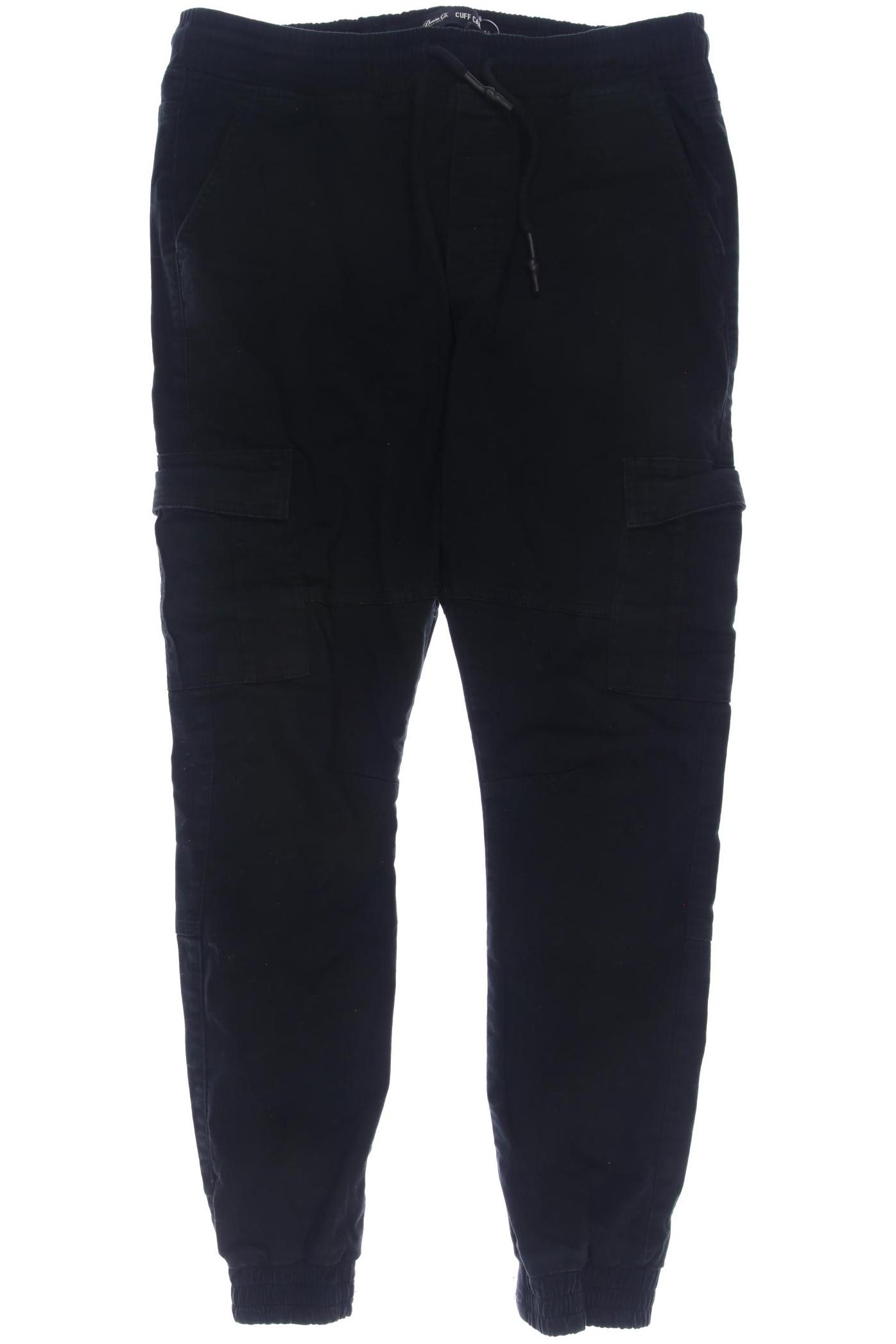 

Denim Co. Herren Stoffhose, schwarz, Gr. 0