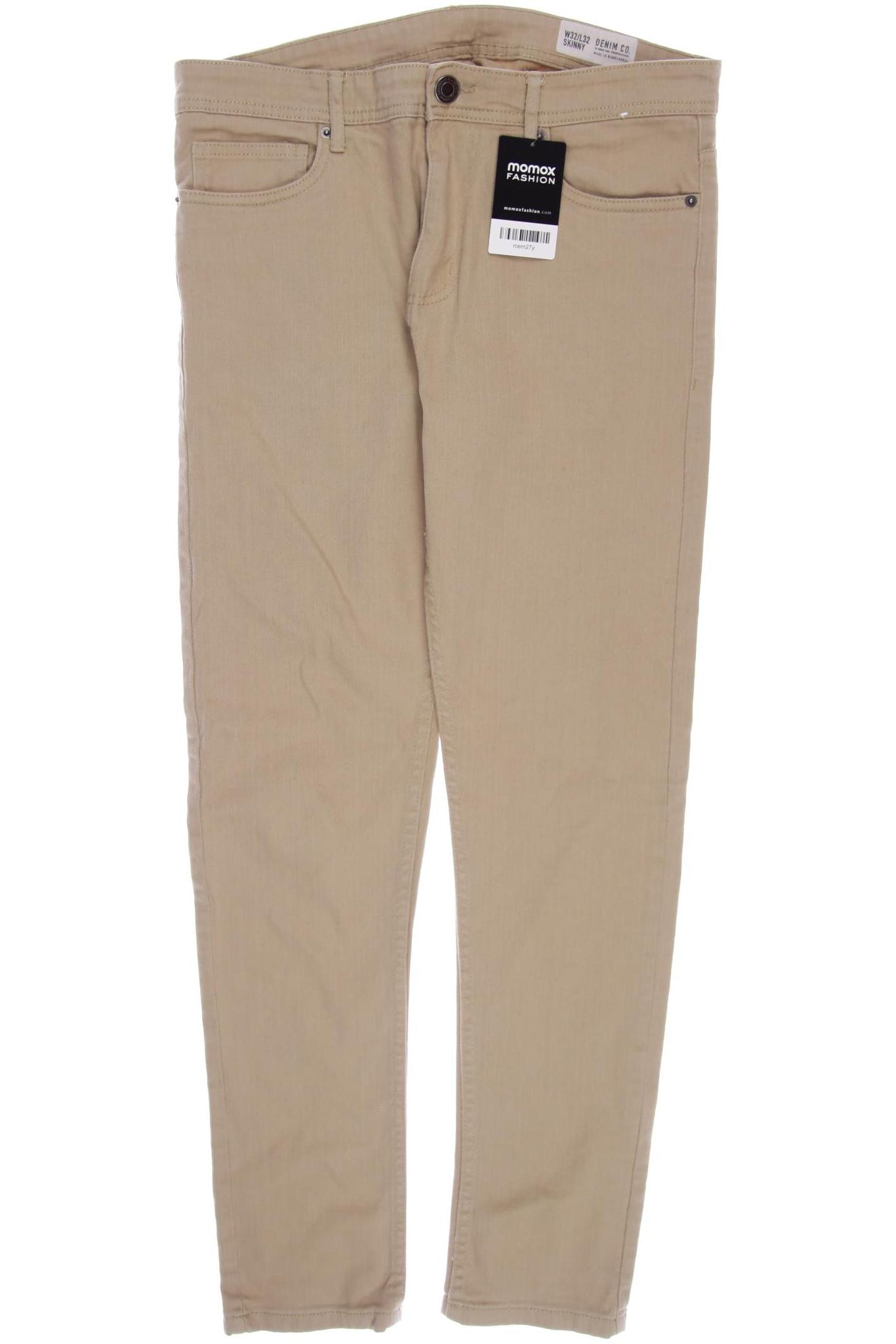 

Denim Co. Herren Jeans, beige