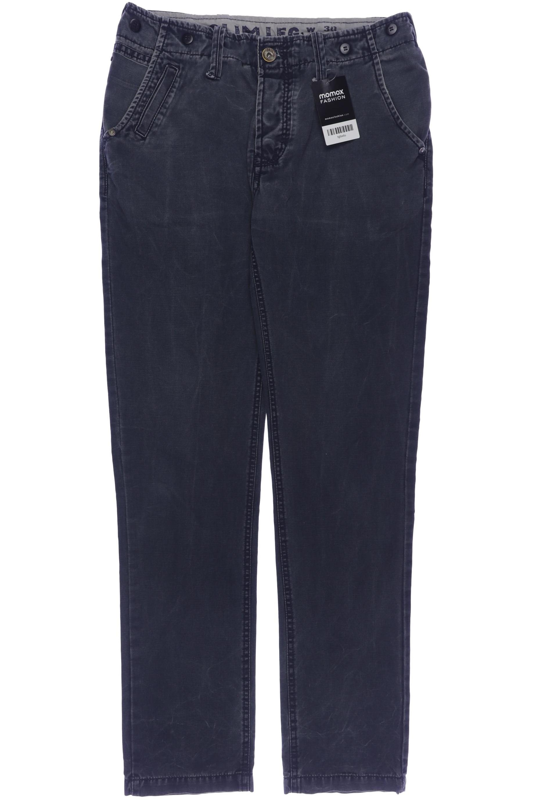 

Denim & Co. Herren Stoffhose, marineblau, Gr. 30