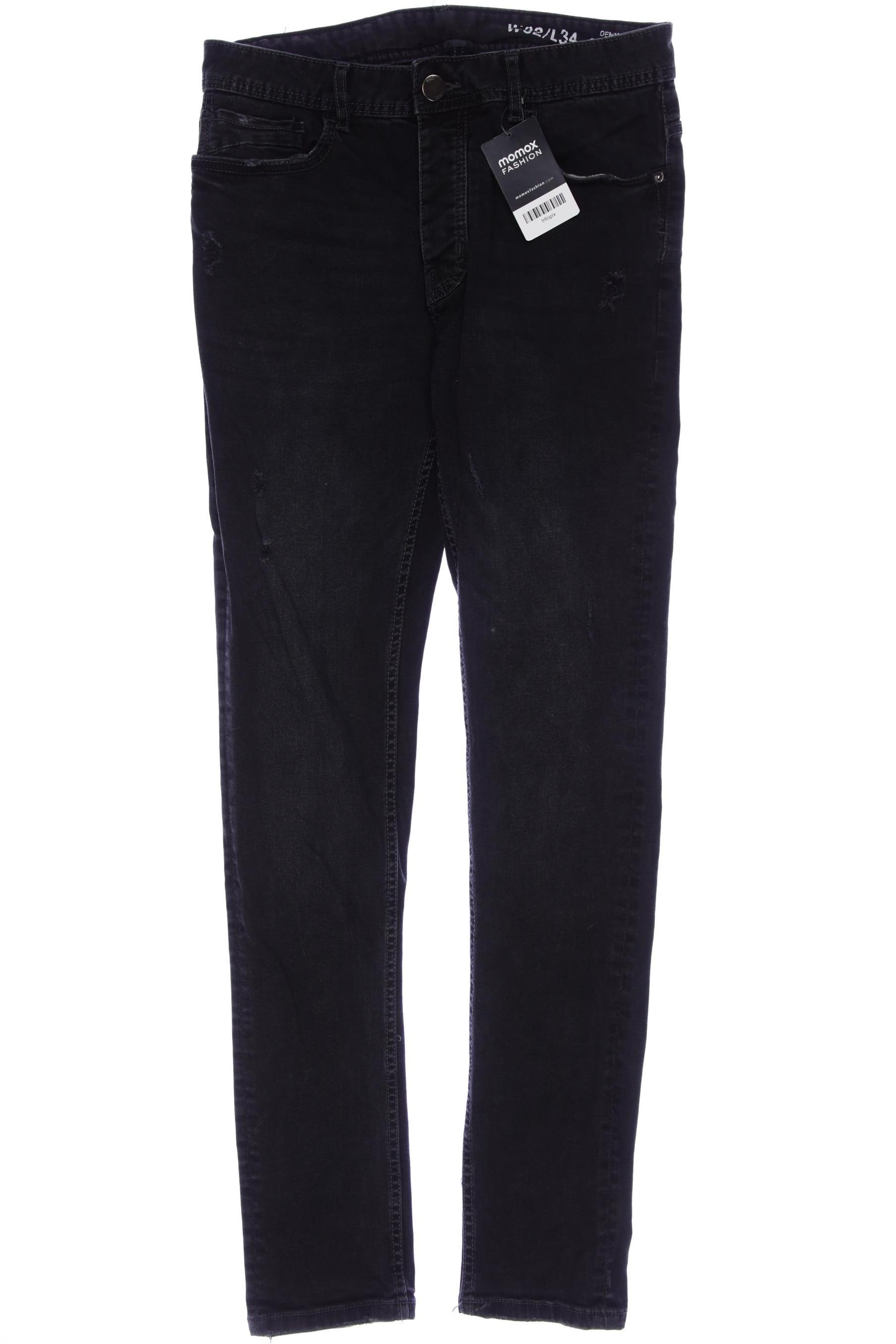 

Denim Co. Herren Jeans, schwarz, Gr. 32