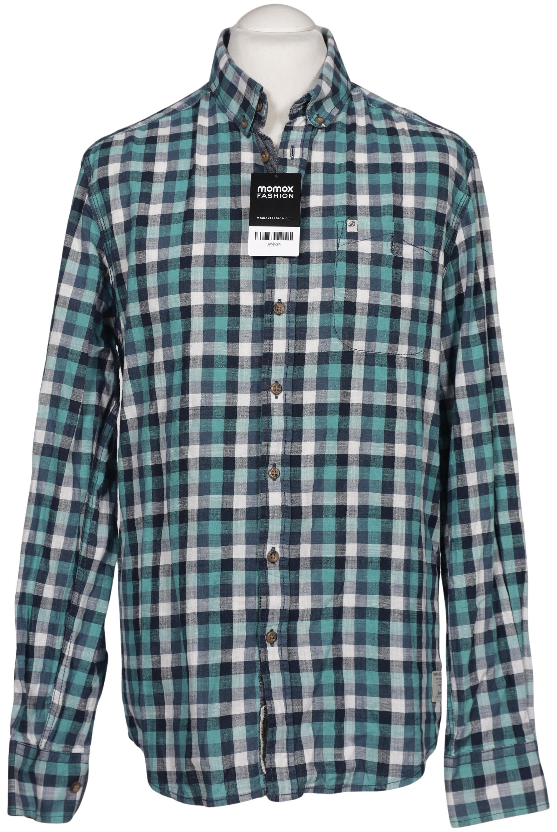 Thumbnail - Denim Co. Herren Hemd, türkis, Gr. 54