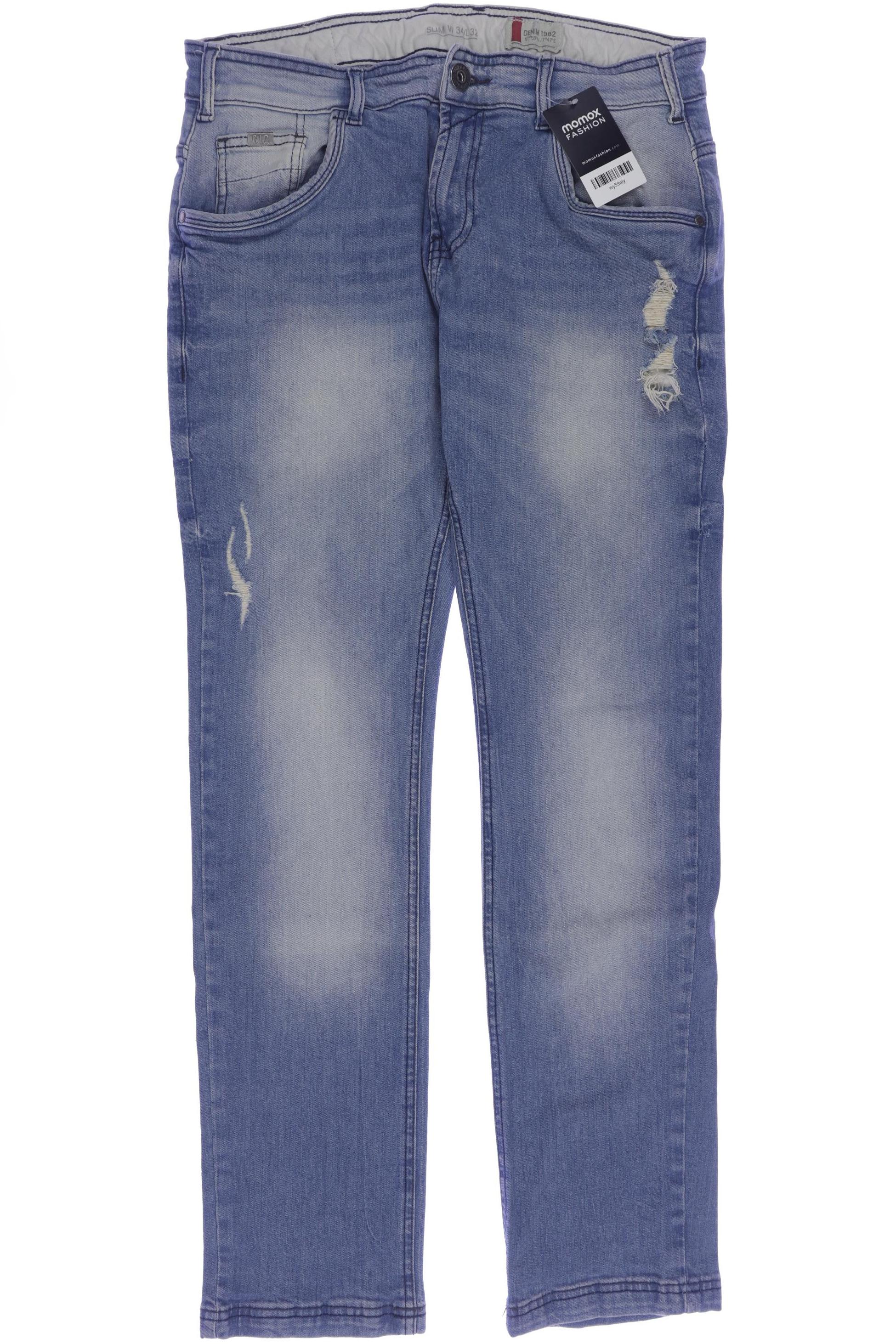 

Denim & Co. Herren Jeans, blau, Gr. 34