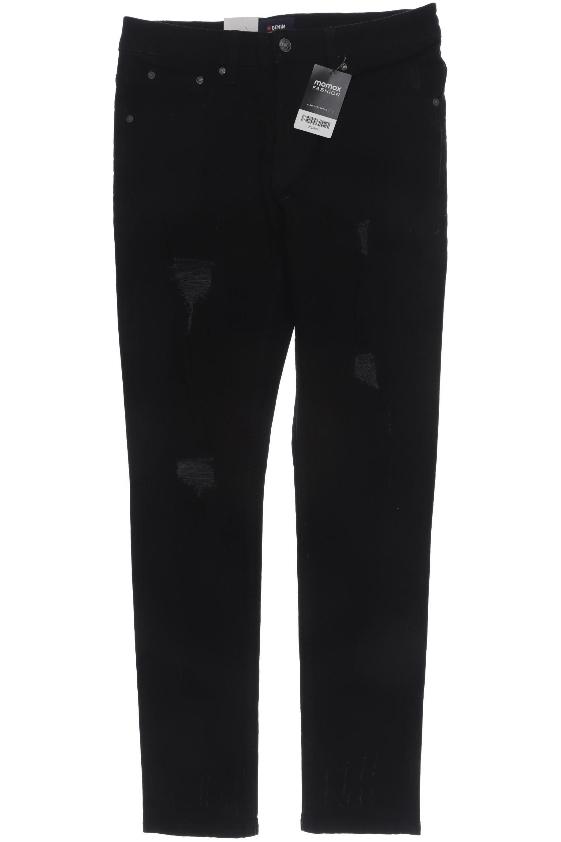 

Denim Project Damen Jeans, schwarz, Gr. 32
