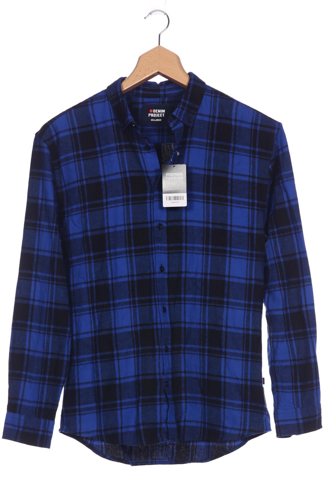 

Denim Project Herren Hemd, blau, Gr. 56