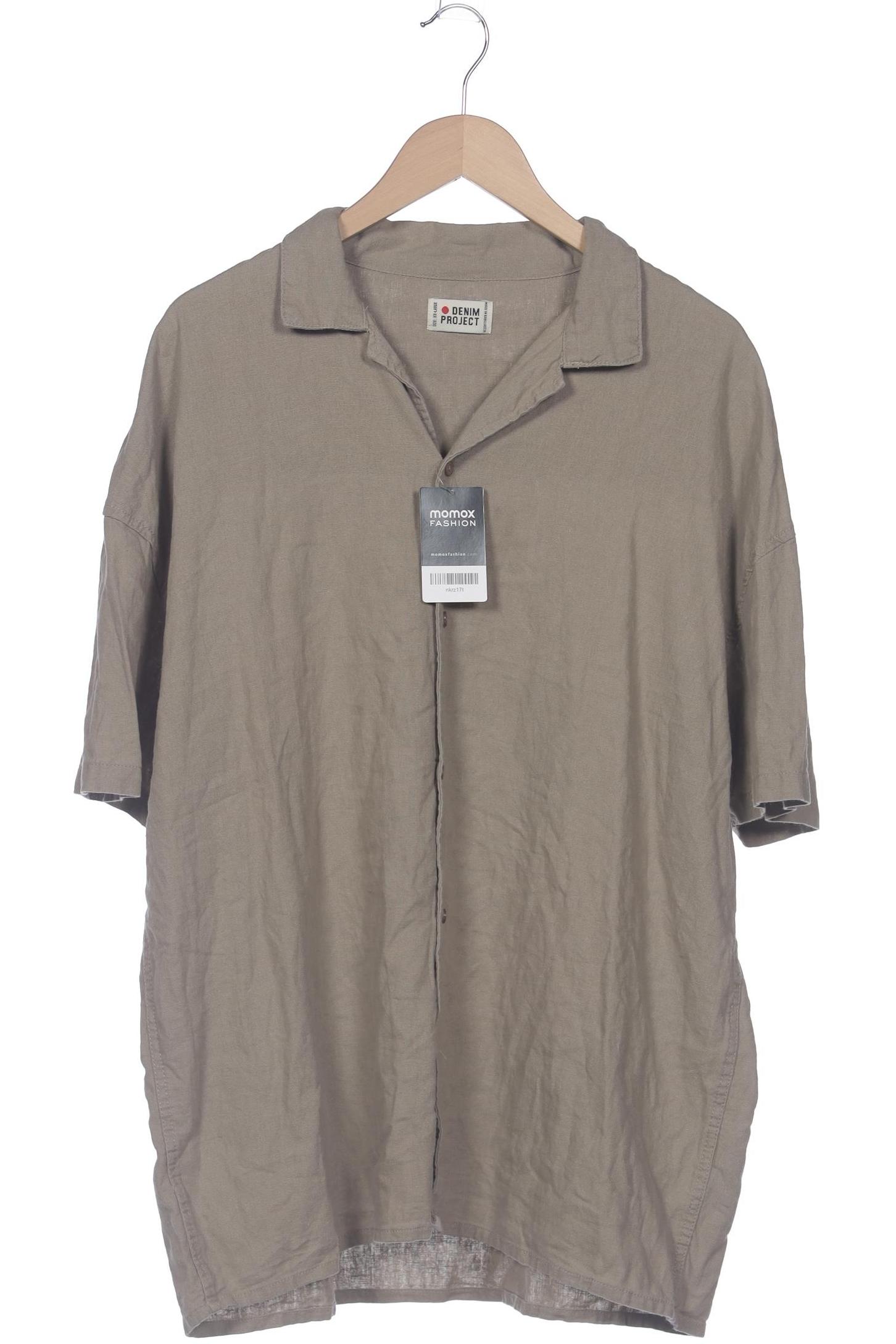 

Denim Project Herren Hemd, beige, Gr. 56