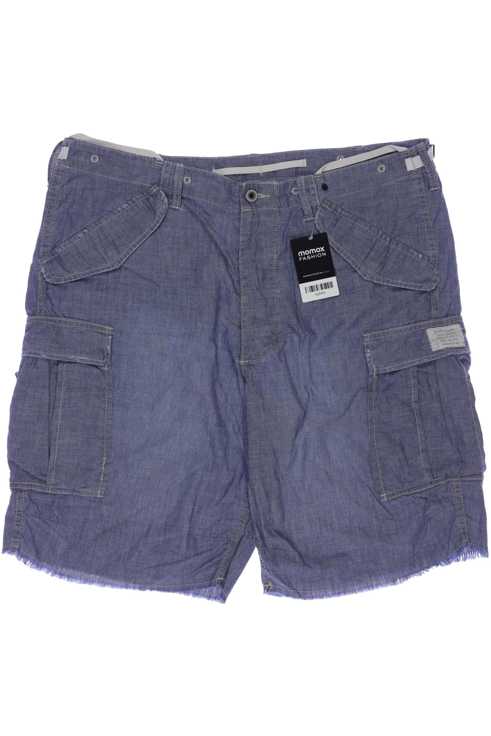 

Denim & Supply by Ralph Lauren Herren Shorts, blau, Gr. 36