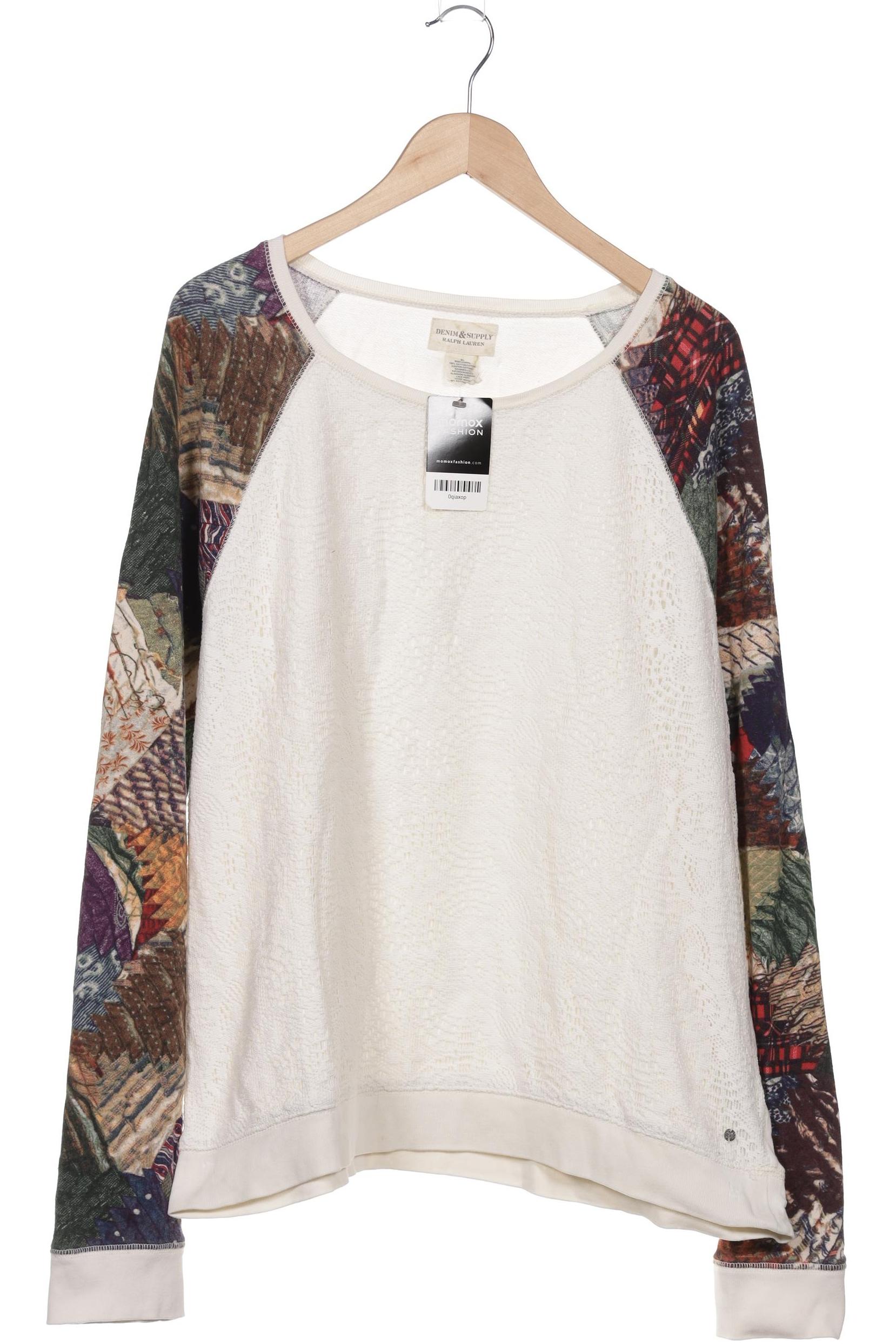 

Denim & Supply by Ralph Lauren Damen Sweatshirt, weiß, Gr. 44