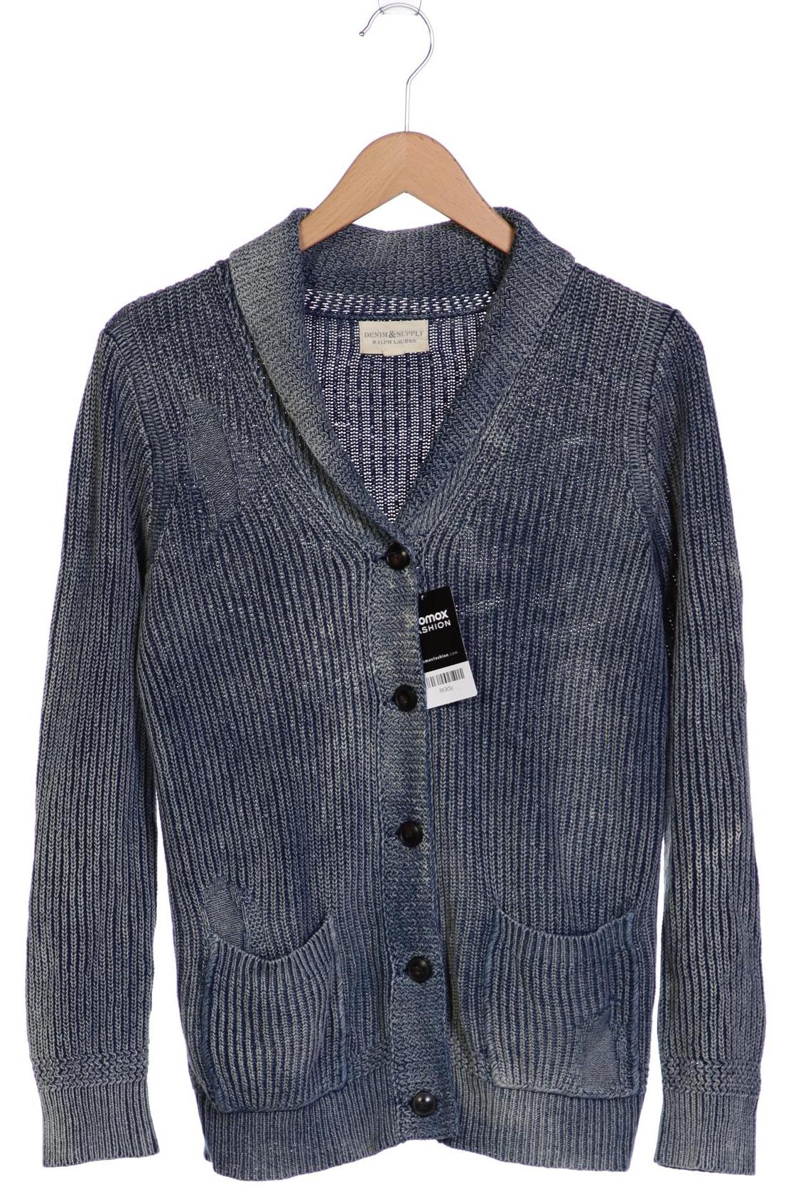 

Denim & Supply by Ralph Lauren Damen Strickjacke, blau, Gr. 38