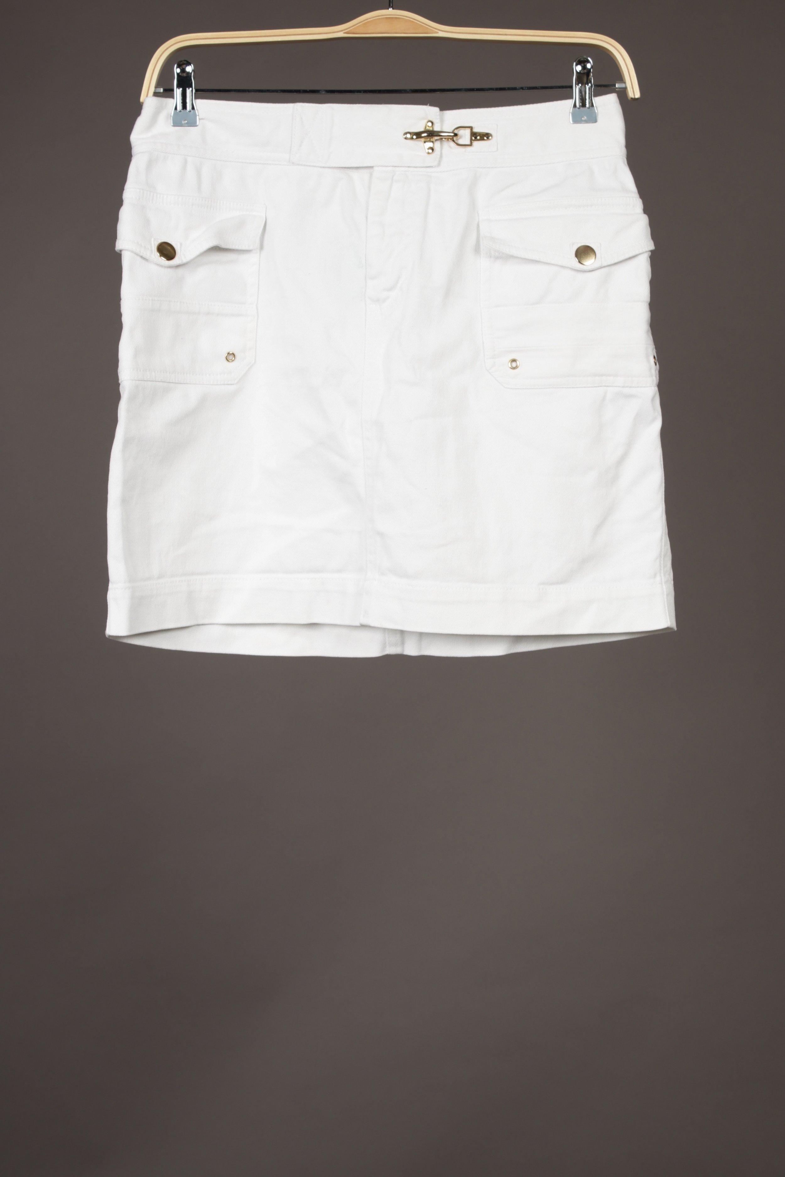 

Denim & Supply by Ralph Lauren Damen Rock, weiß, Gr. 8