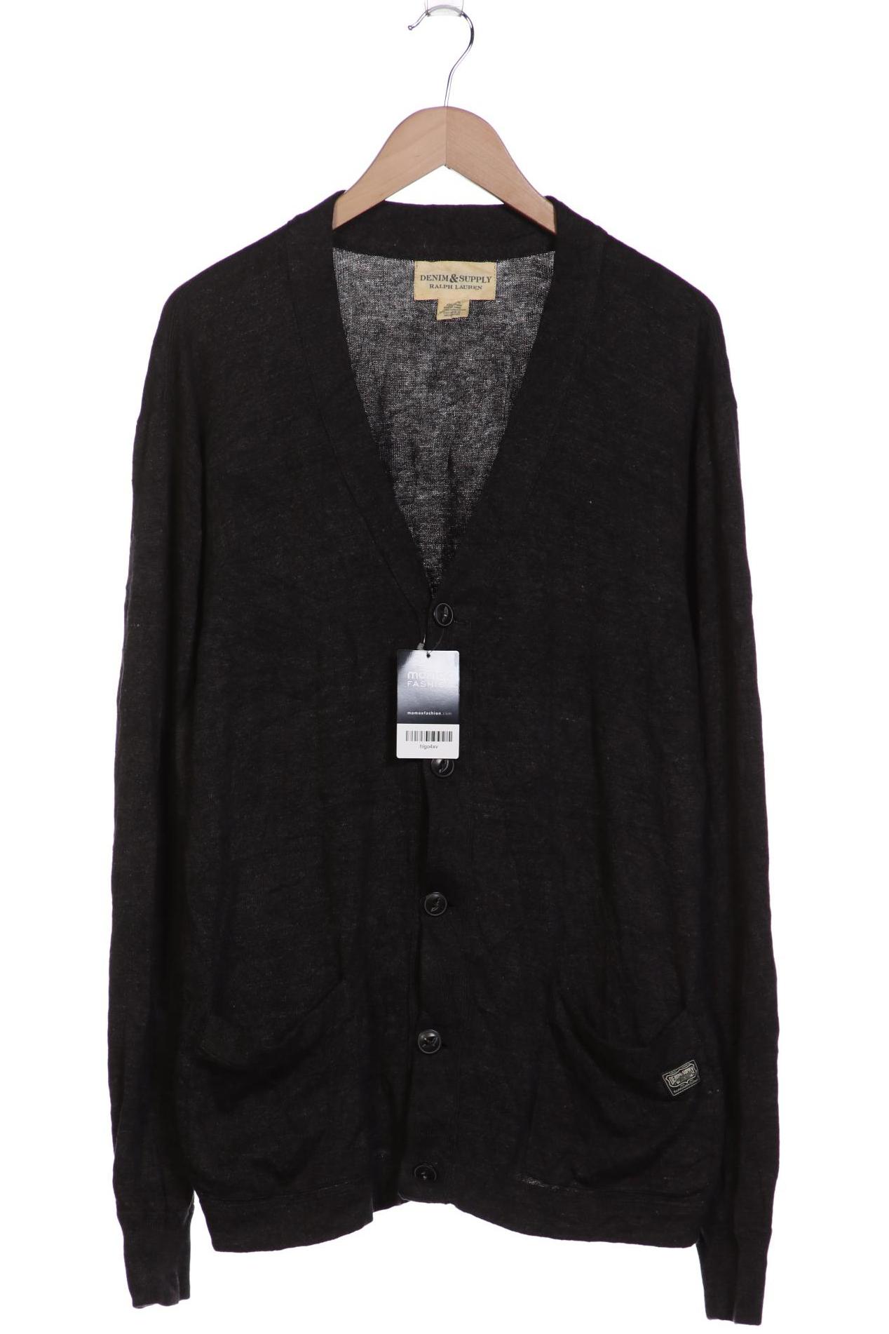 

Denim & Supply by Ralph Lauren Herren Strickjacke, schwarz, Gr. 56