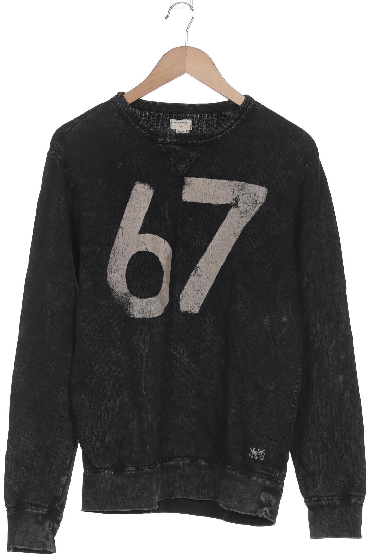 

Denim & Supply by Ralph Lauren Herren Sweatshirt, schwarz, Gr. 48