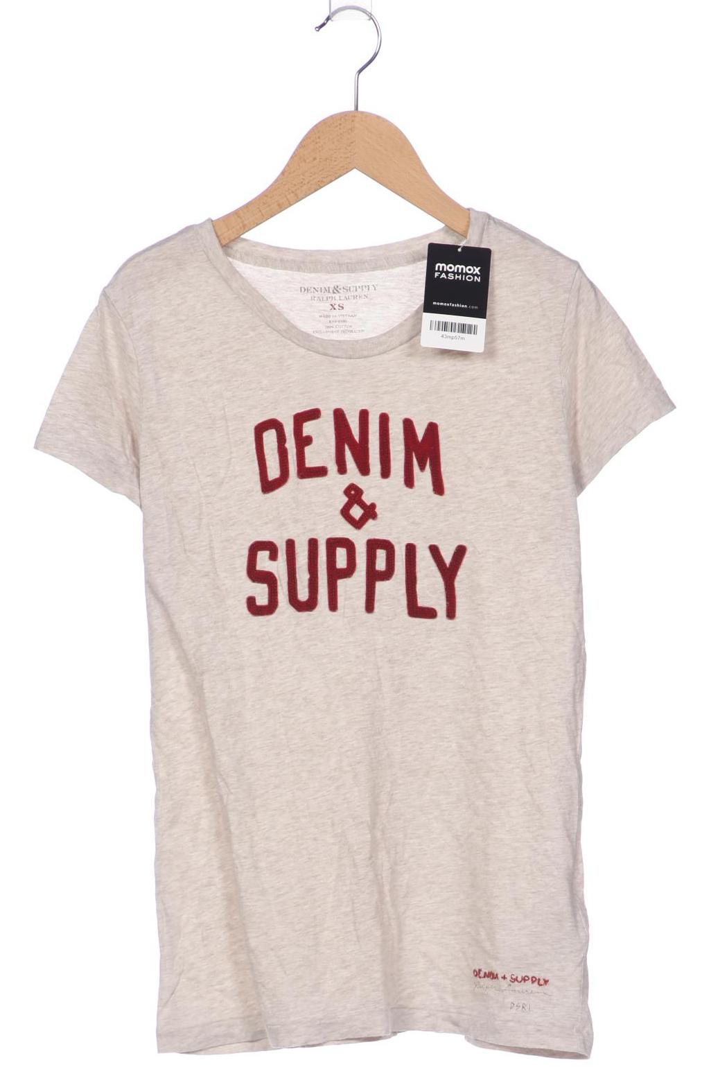 

Denim & Supply by Ralph Lauren Damen T-Shirt, beige, Gr. 34