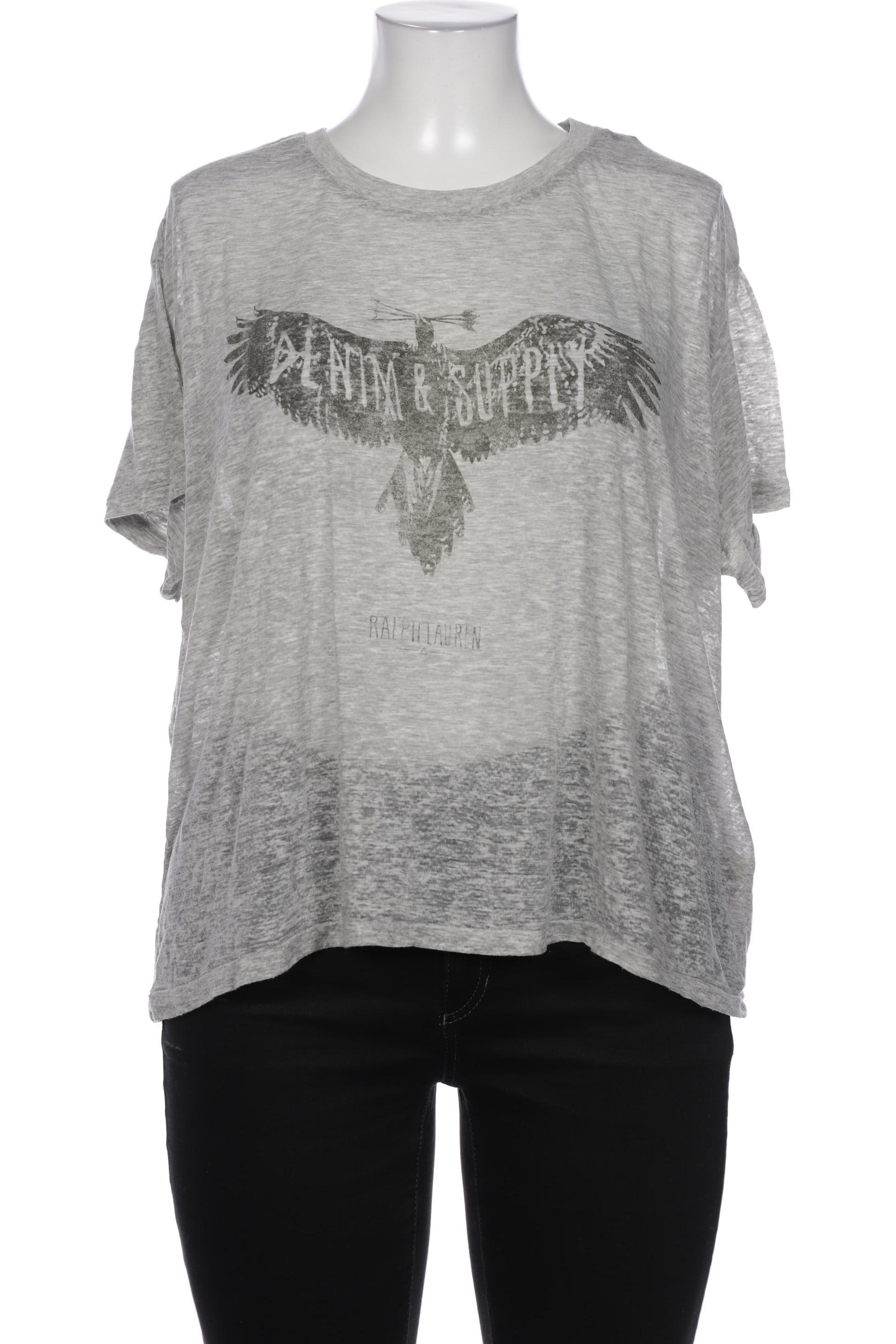 

Denim & Supply by Ralph Lauren Damen T-Shirt, grau, Gr. 44