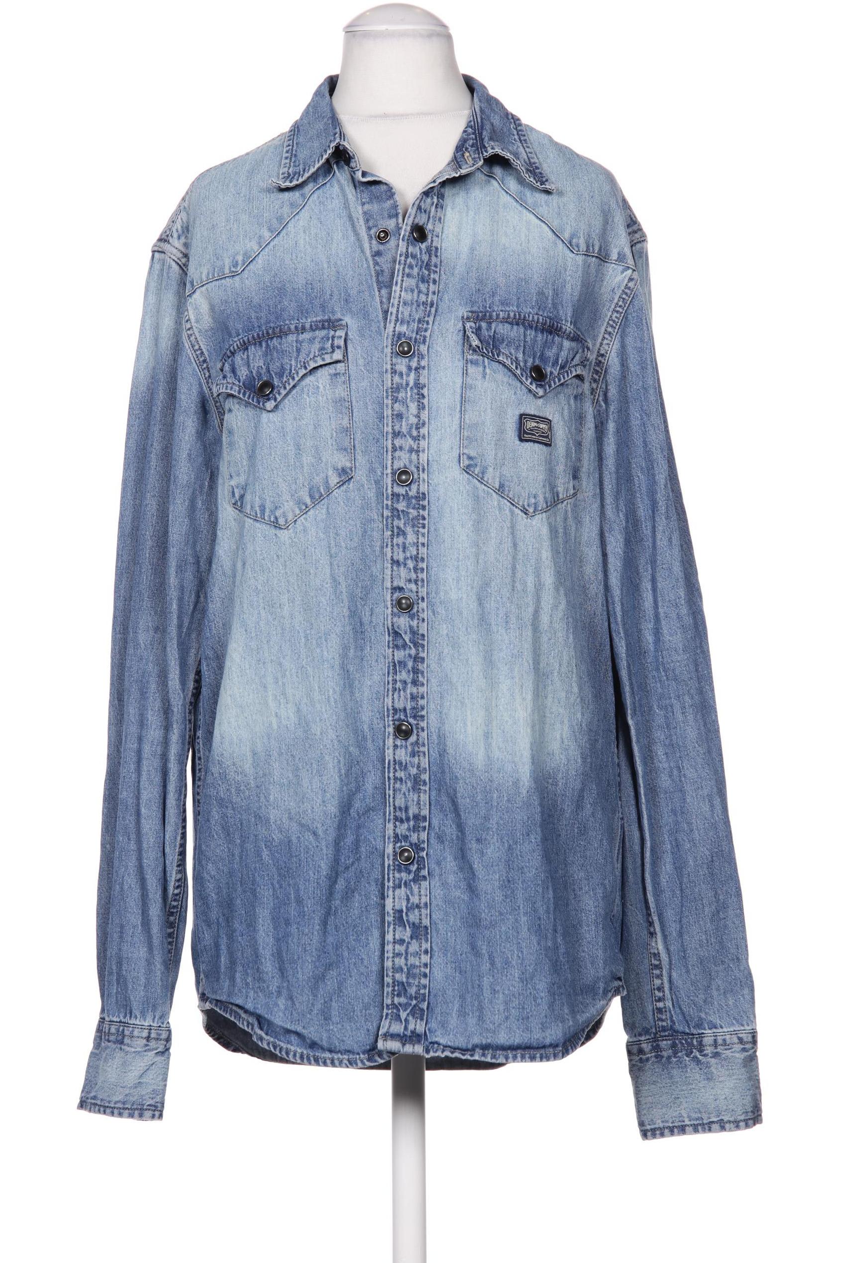 

Denim & Supply by Ralph Lauren Damen Bluse, blau, Gr. 36