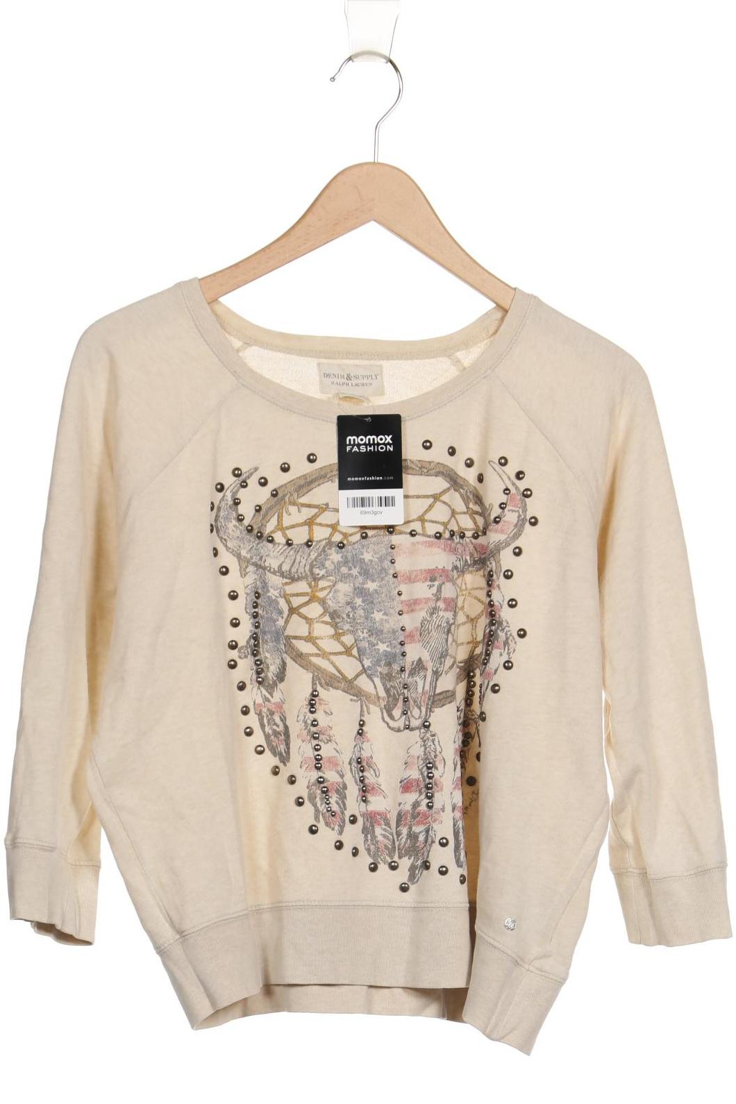 

Denim & Supply by Ralph Lauren Damen Sweatshirt, beige, Gr. 42