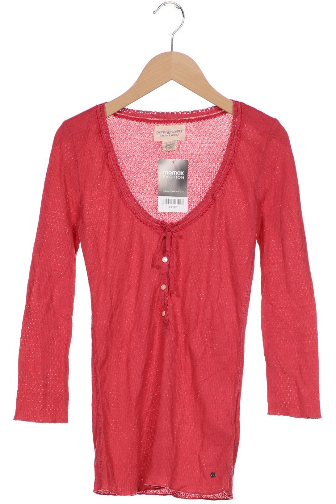 

Denim & Supply by Ralph Lauren Damen Langarmshirt, pink, Gr. 34