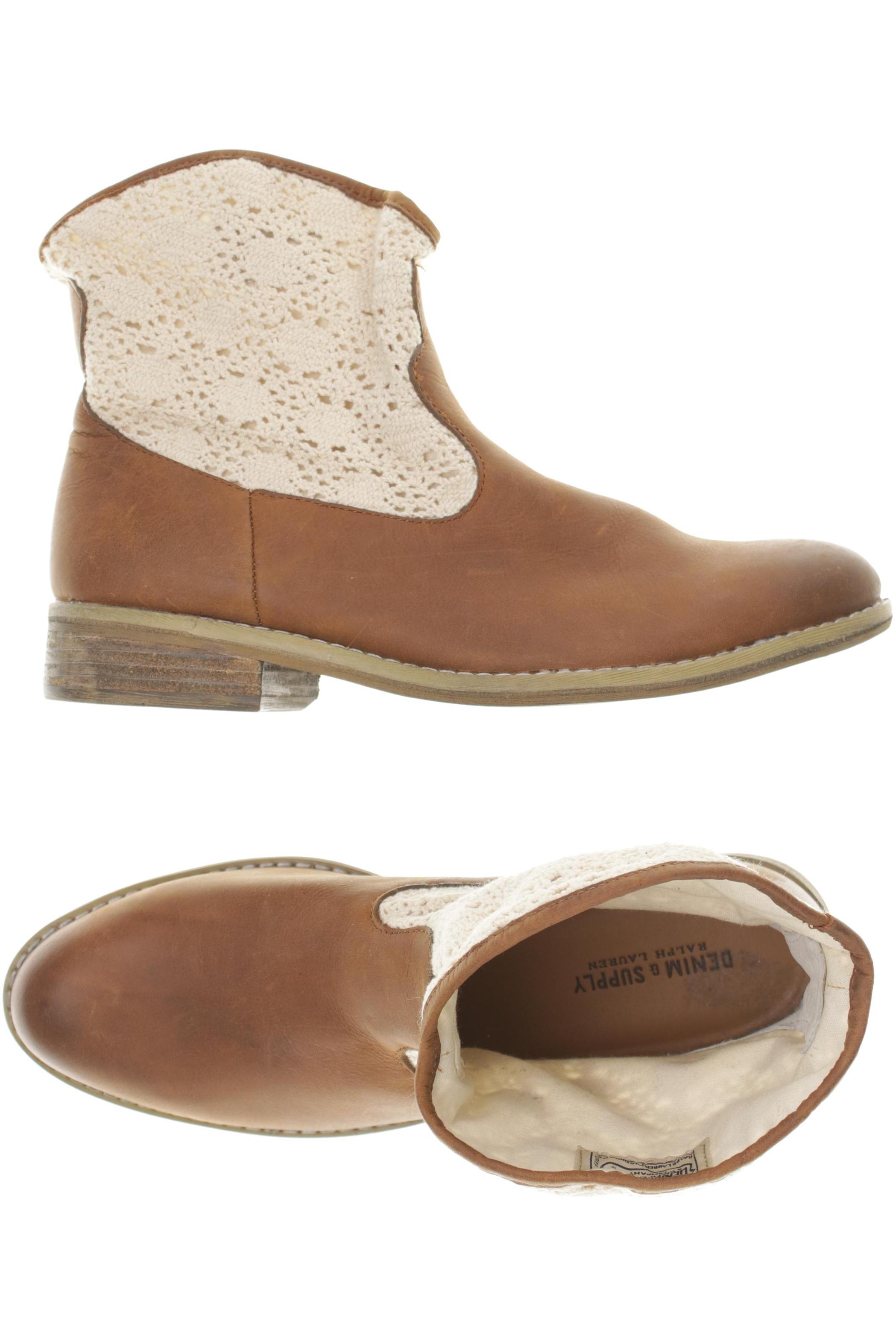 

Denim & Supply by Ralph Lauren Damen Stiefelette, braun, Gr. 9.5