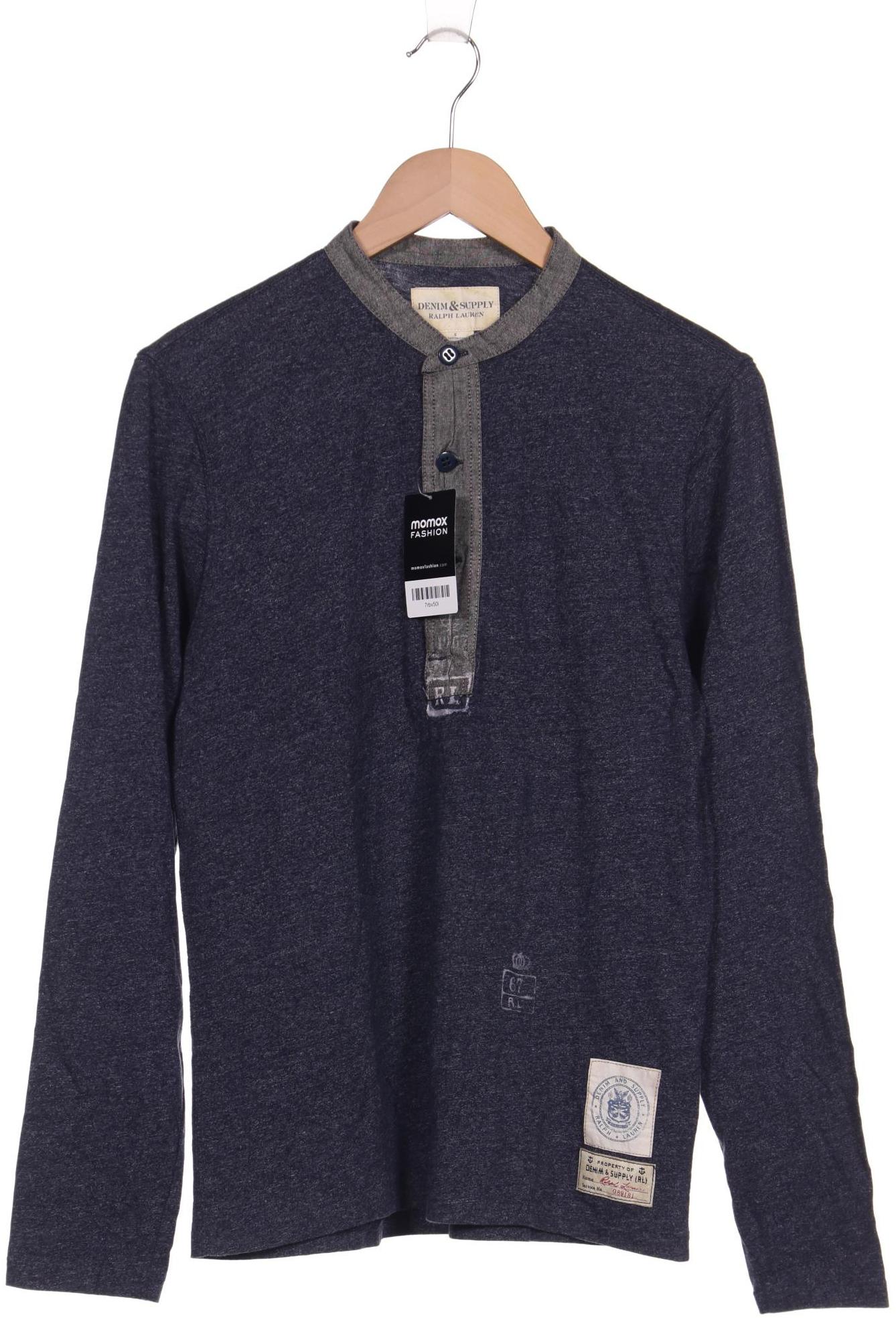 

Denim & Supply by Ralph Lauren Herren Langarmshirt, marineblau