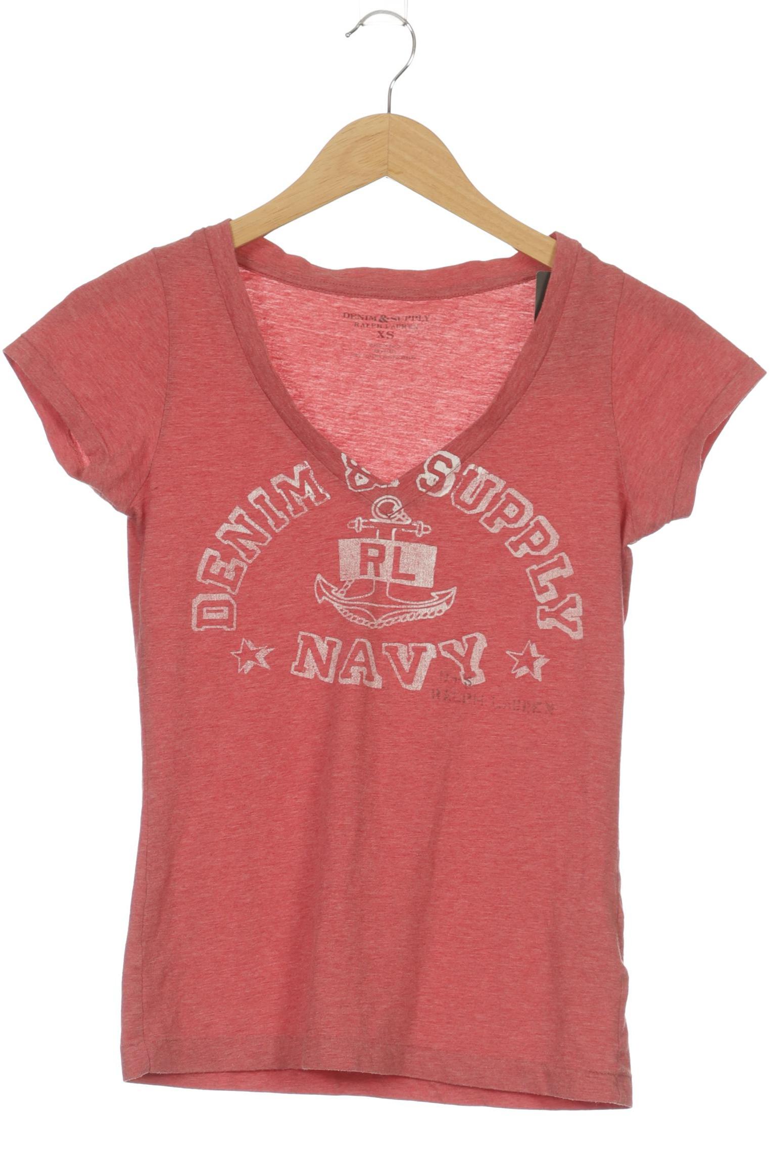 

Denim & Supply by Ralph Lauren Damen T-Shirt, pink, Gr. 34