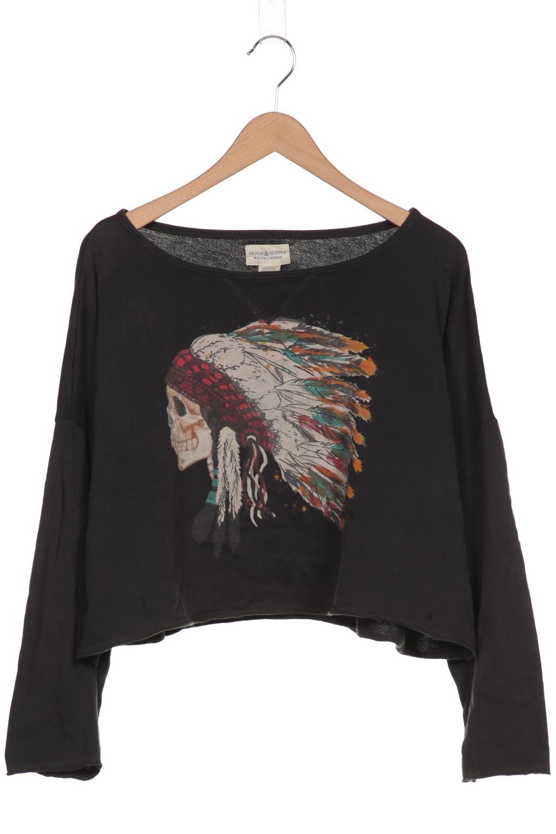 

Denim & Supply by Ralph Lauren Damen Sweatshirt, grau, Gr. 38