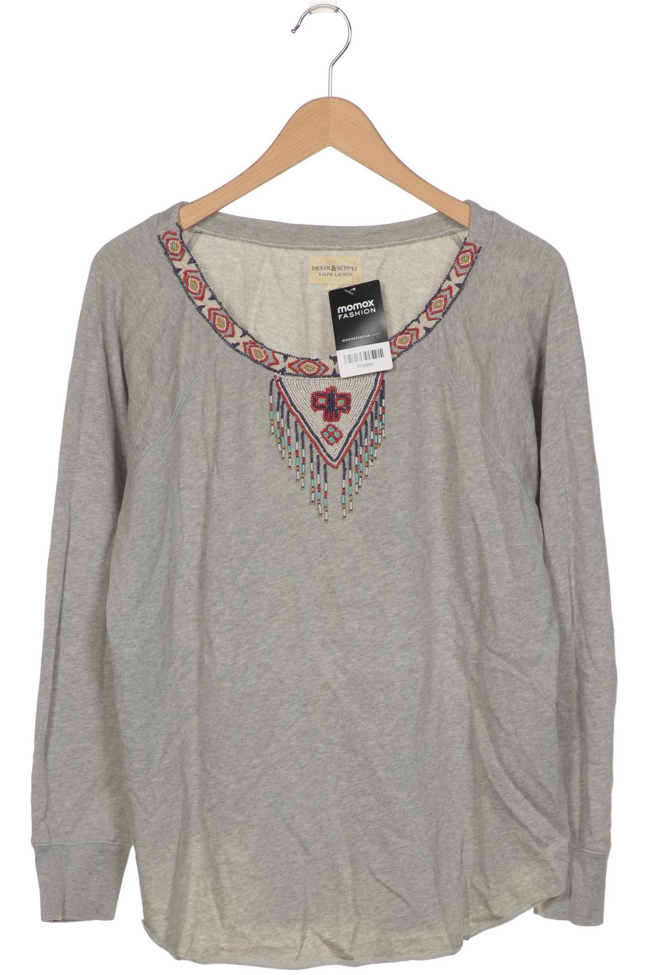 

Denim & Supply by Ralph Lauren Damen Sweatshirt, grau, Gr. 42