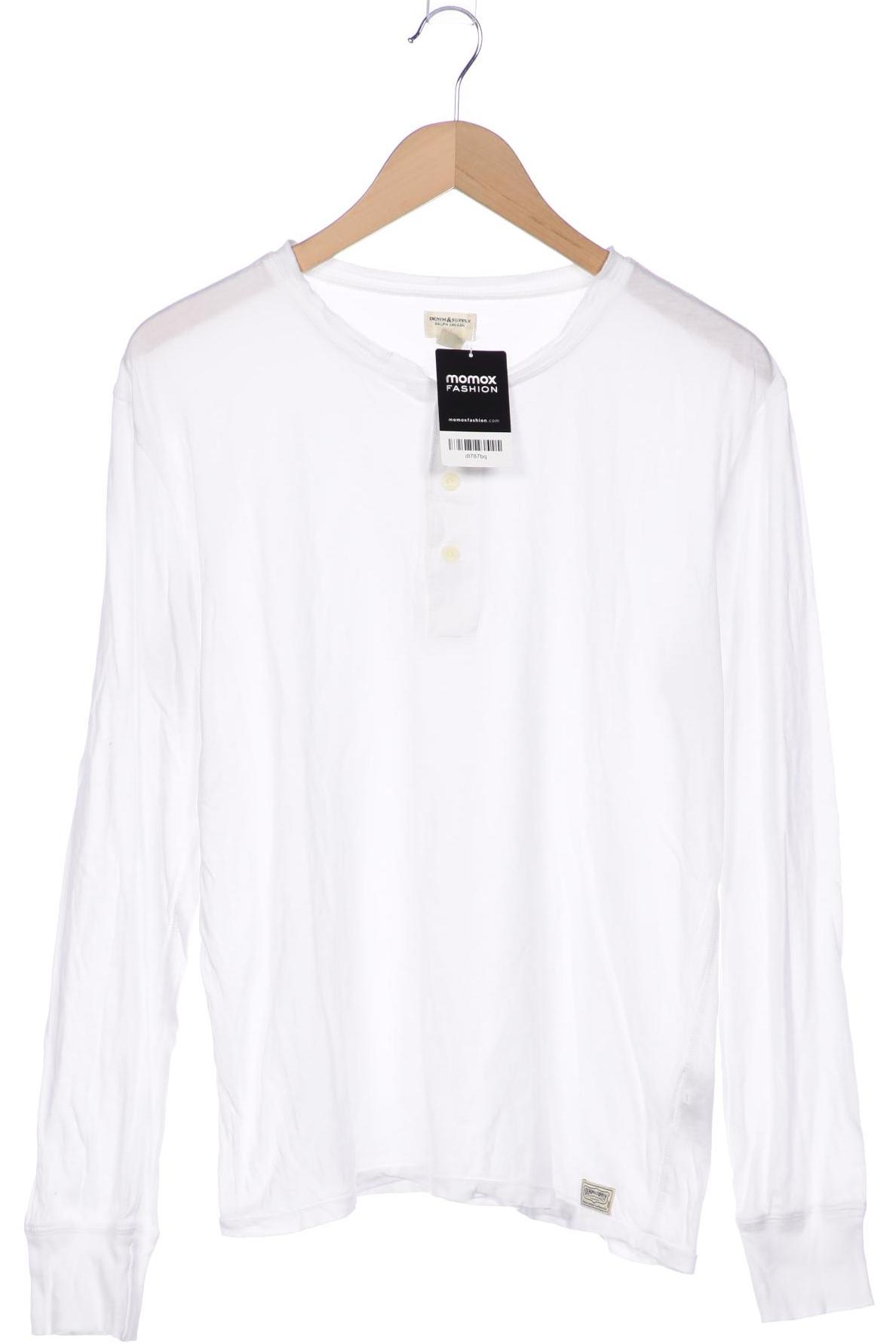 

Denim & Supply by Ralph Lauren Herren Langarmshirt, weiß, Gr. 48