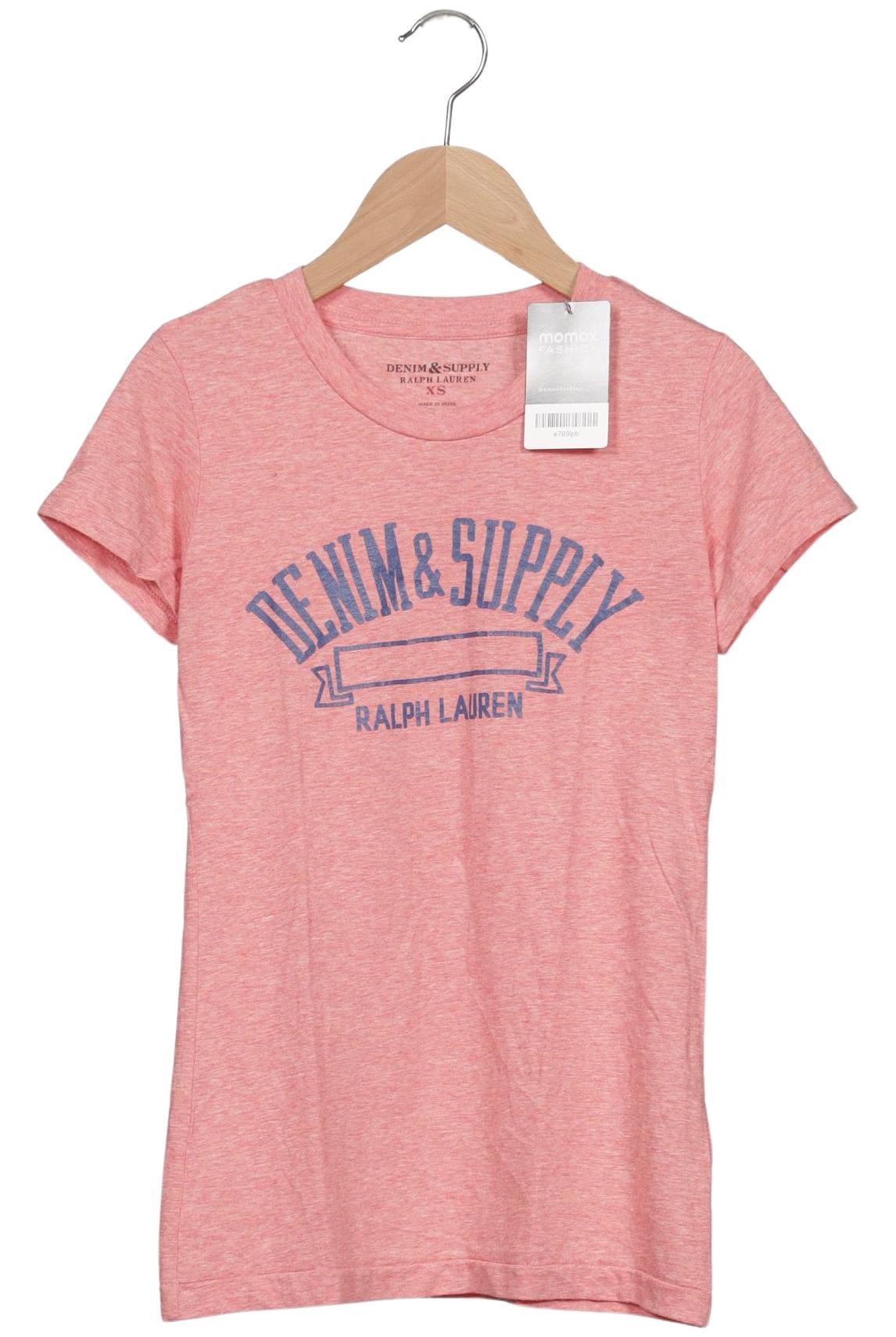 

Denim & Supply by Ralph Lauren Damen T-Shirt, pink, Gr. 34