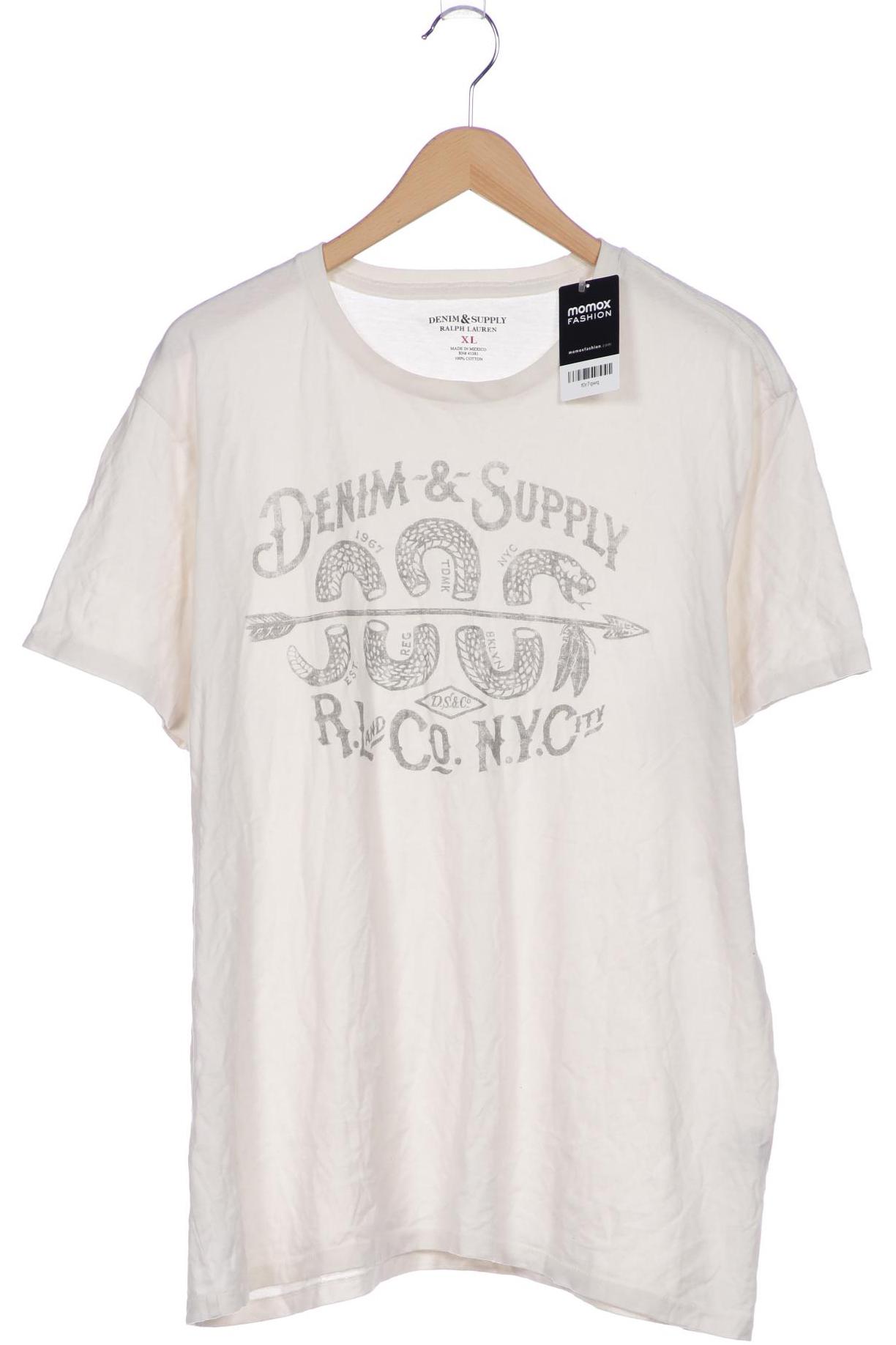 

Denim & Supply by Ralph Lauren Herren T-Shirt, cremeweiß, Gr. 54