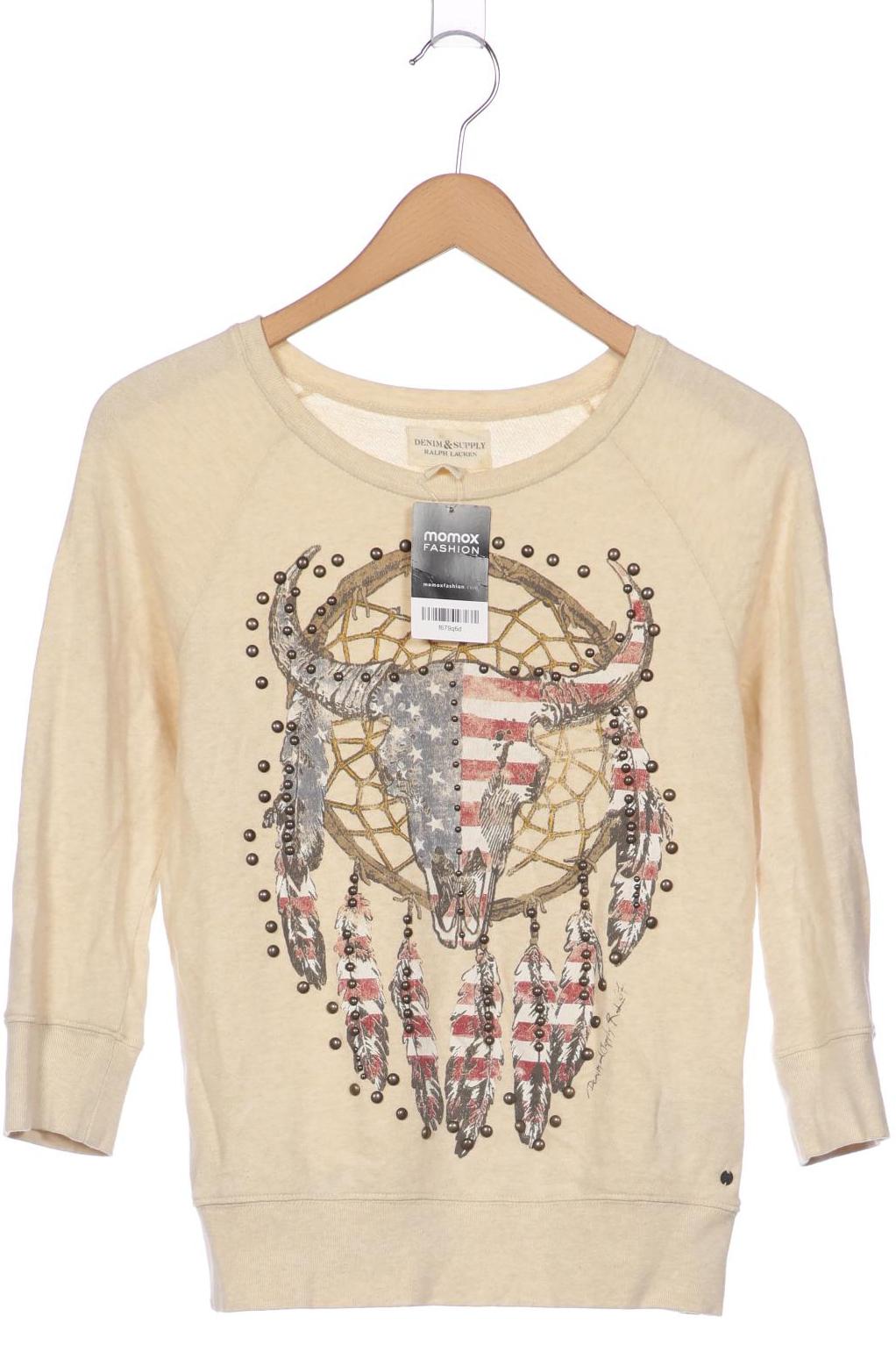 

Denim & Supply by Ralph Lauren Damen Sweatshirt, beige, Gr. 36