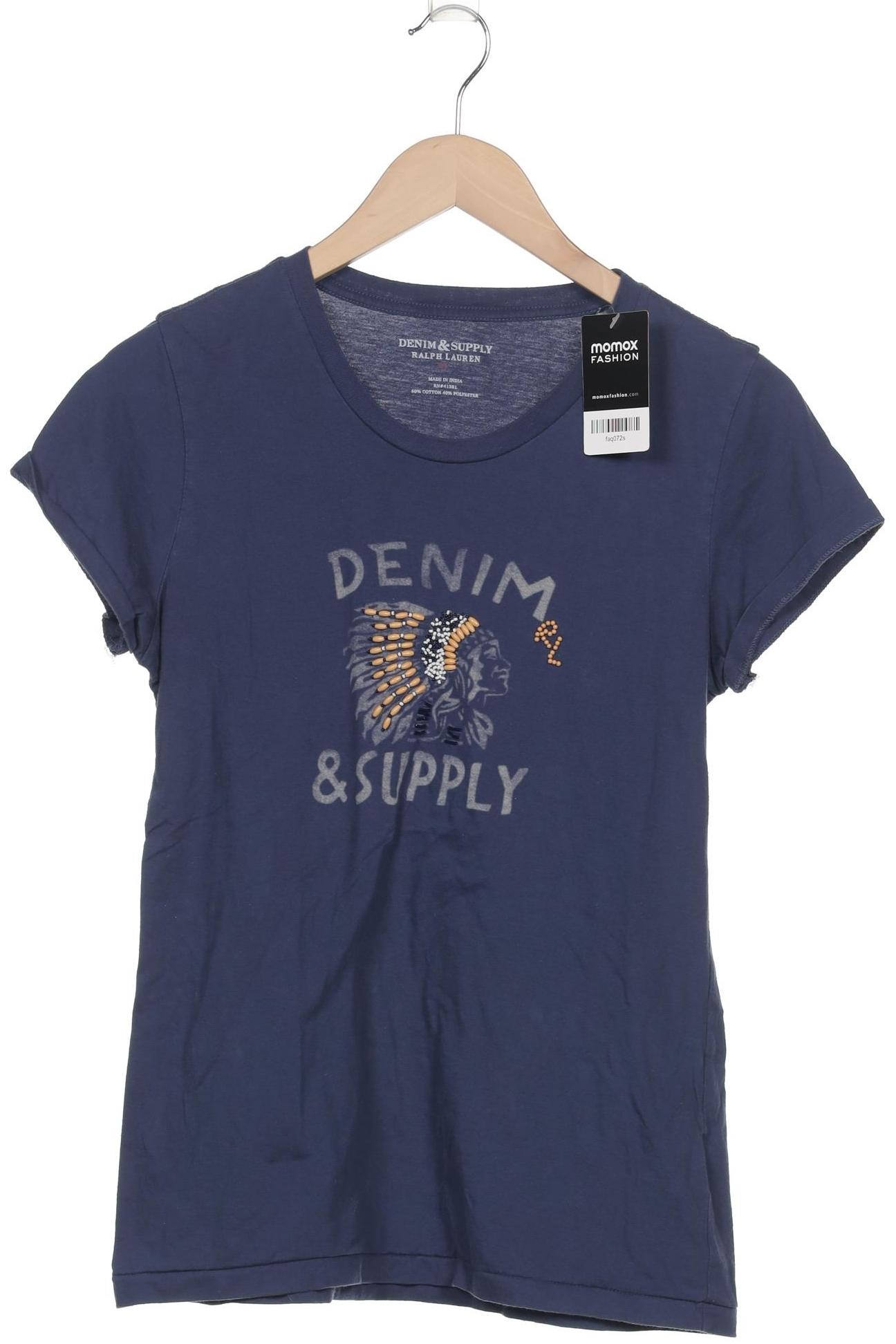 

Denim & Supply by Ralph Lauren Damen T-Shirt, marineblau, Gr. 38