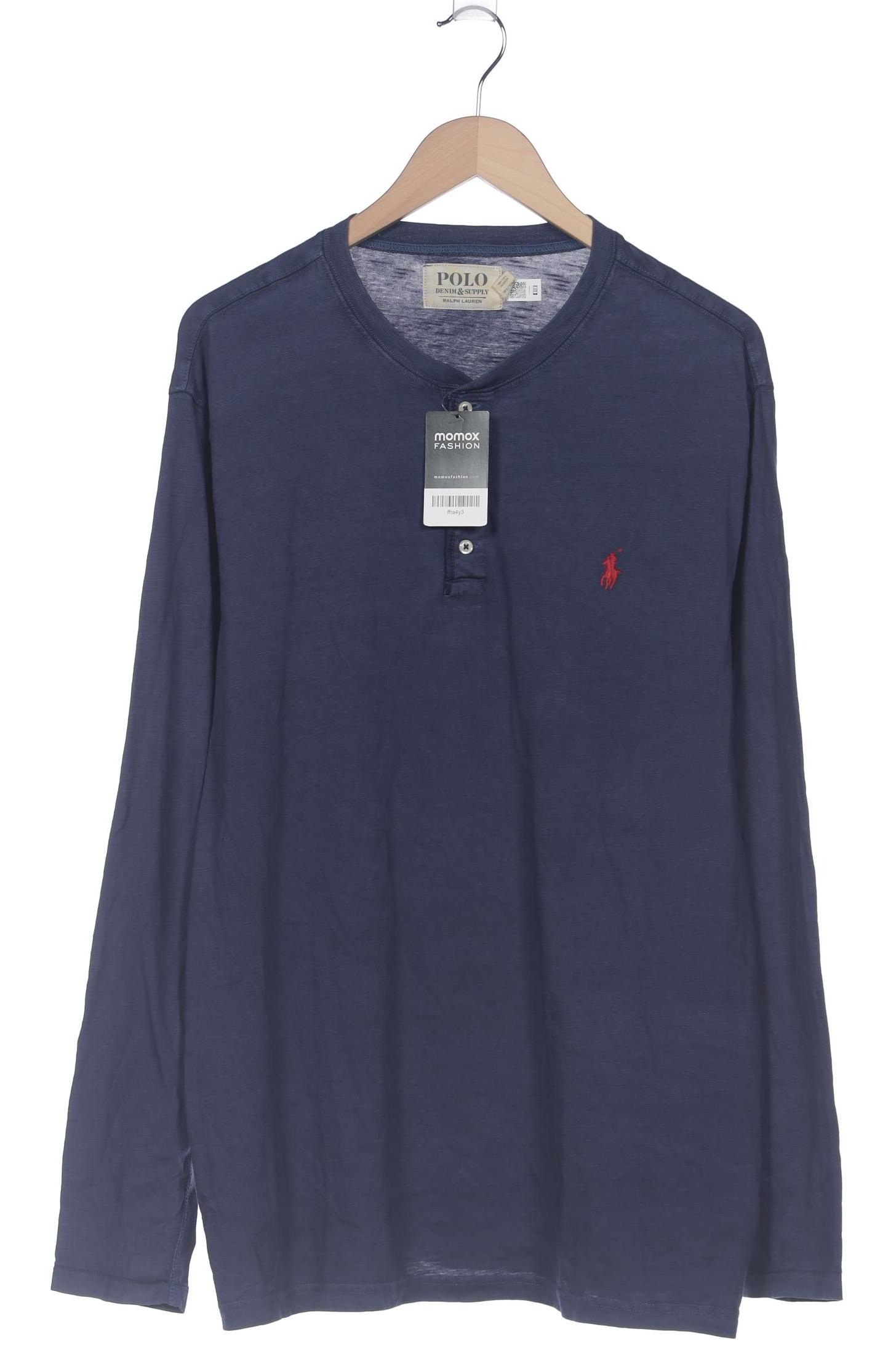 

Denim & Supply by Ralph Lauren Herren Langarmshirt, marineblau, Gr. 54