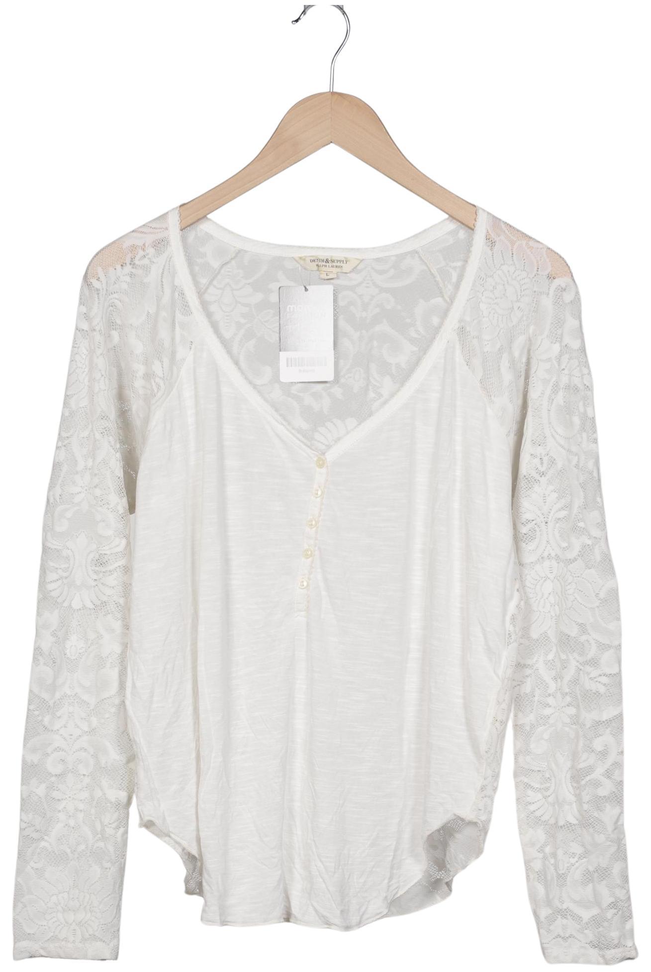 

Denim & Supply by Ralph Lauren Damen Langarmshirt, cremeweiß, Gr. 42