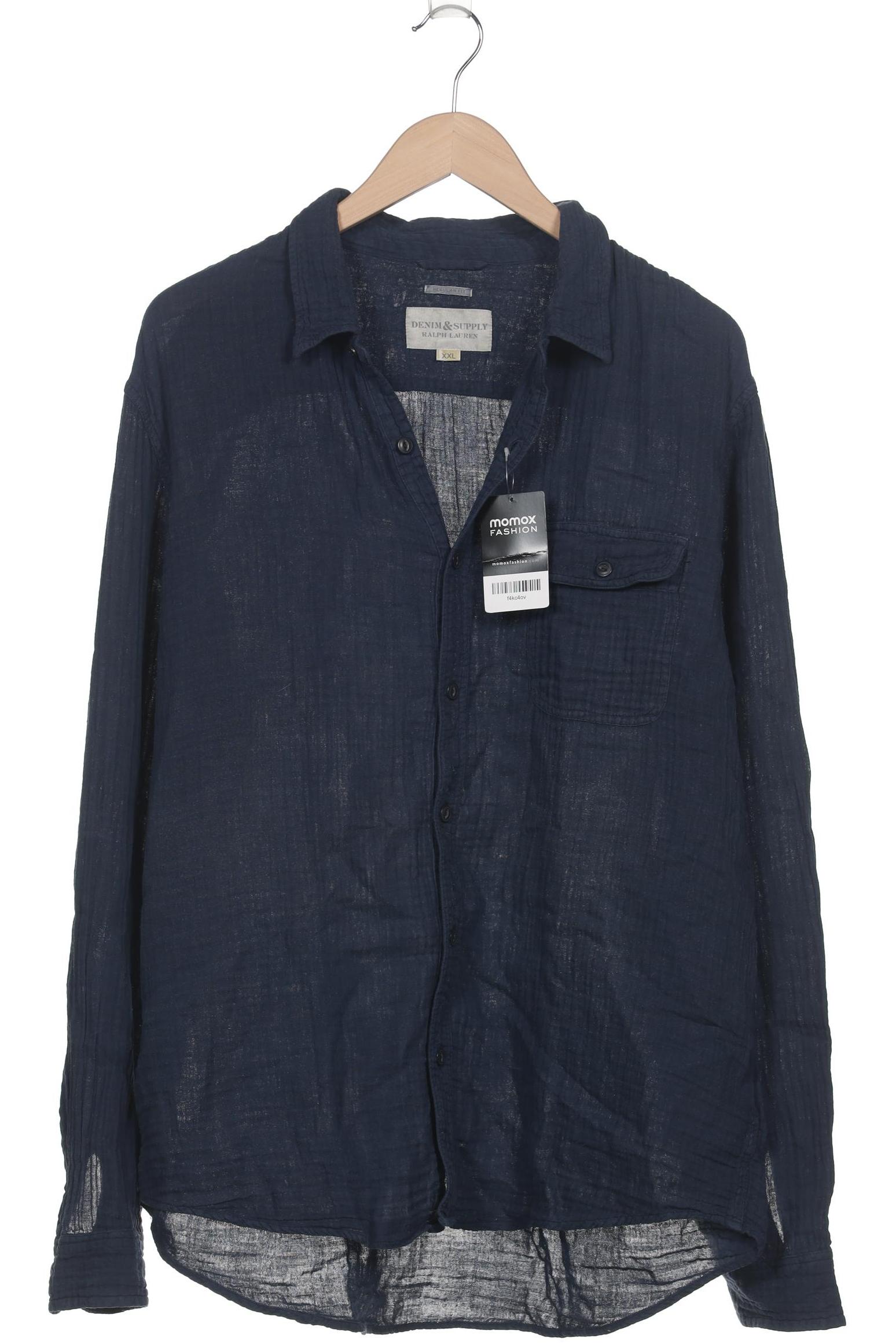 

Denim & Supply by Ralph Lauren Herren Hemd, marineblau, Gr. 56