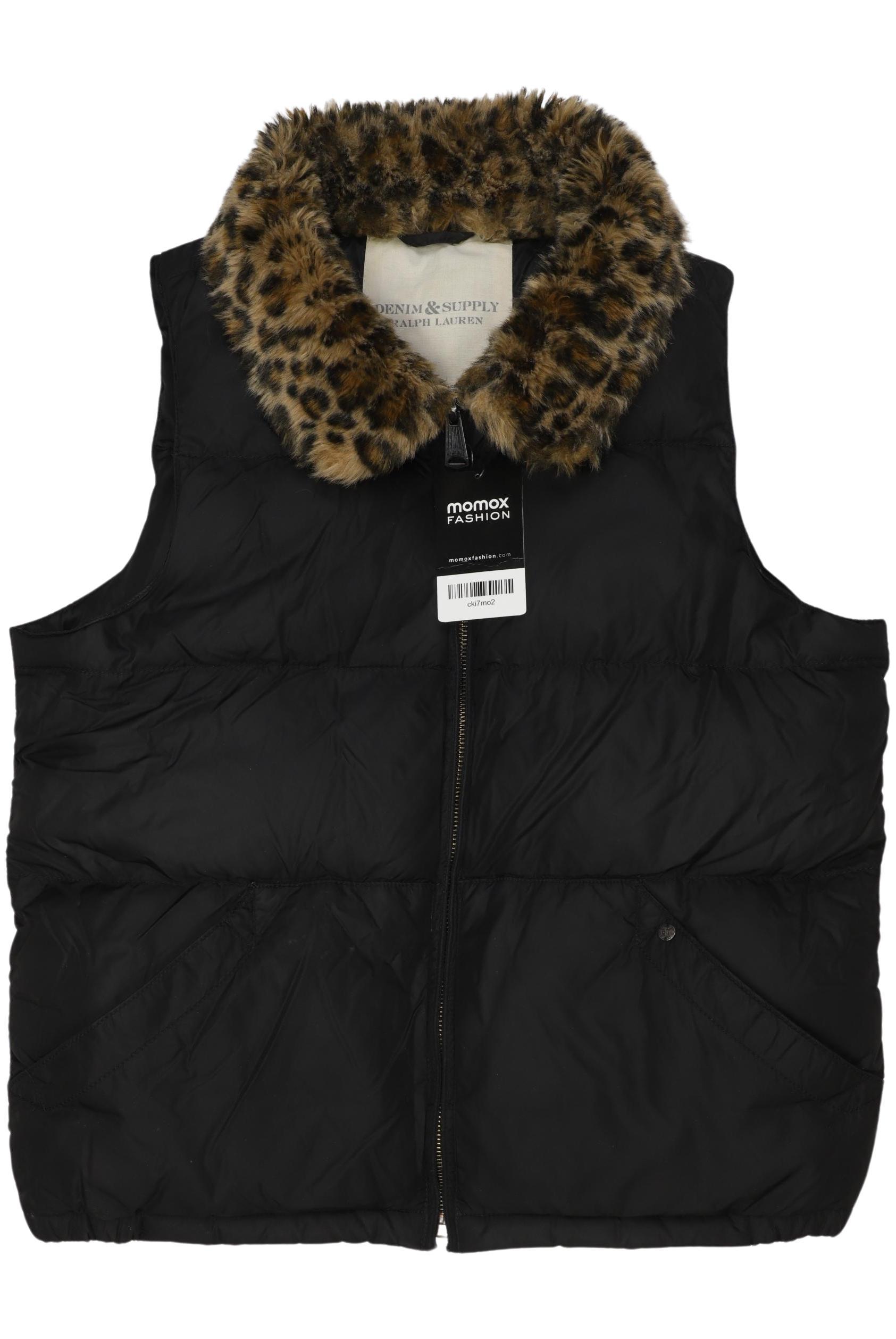 

Denim & Supply by Ralph Lauren Damen Weste, schwarz, Gr. 38