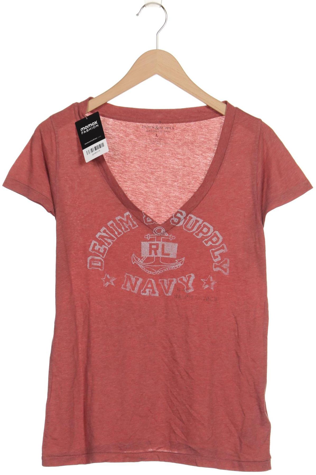 

Denim & Supply by Ralph Lauren Herren T-Shirt, pink, Gr. 158