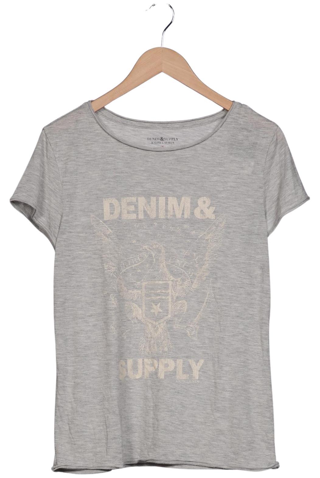 

Denim & Supply by Ralph Lauren Damen T-Shirt, grau, Gr. 36