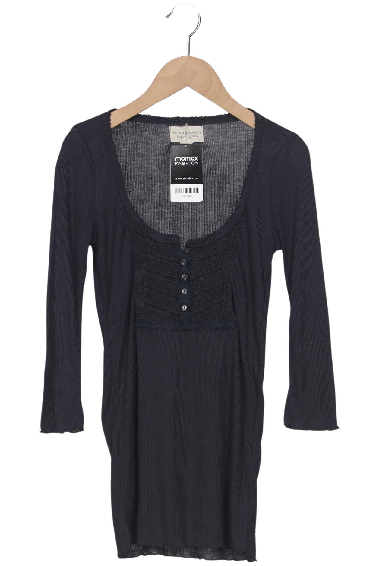 

Denim & Supply by Ralph Lauren Damen Langarmshirt, marineblau, Gr. 36