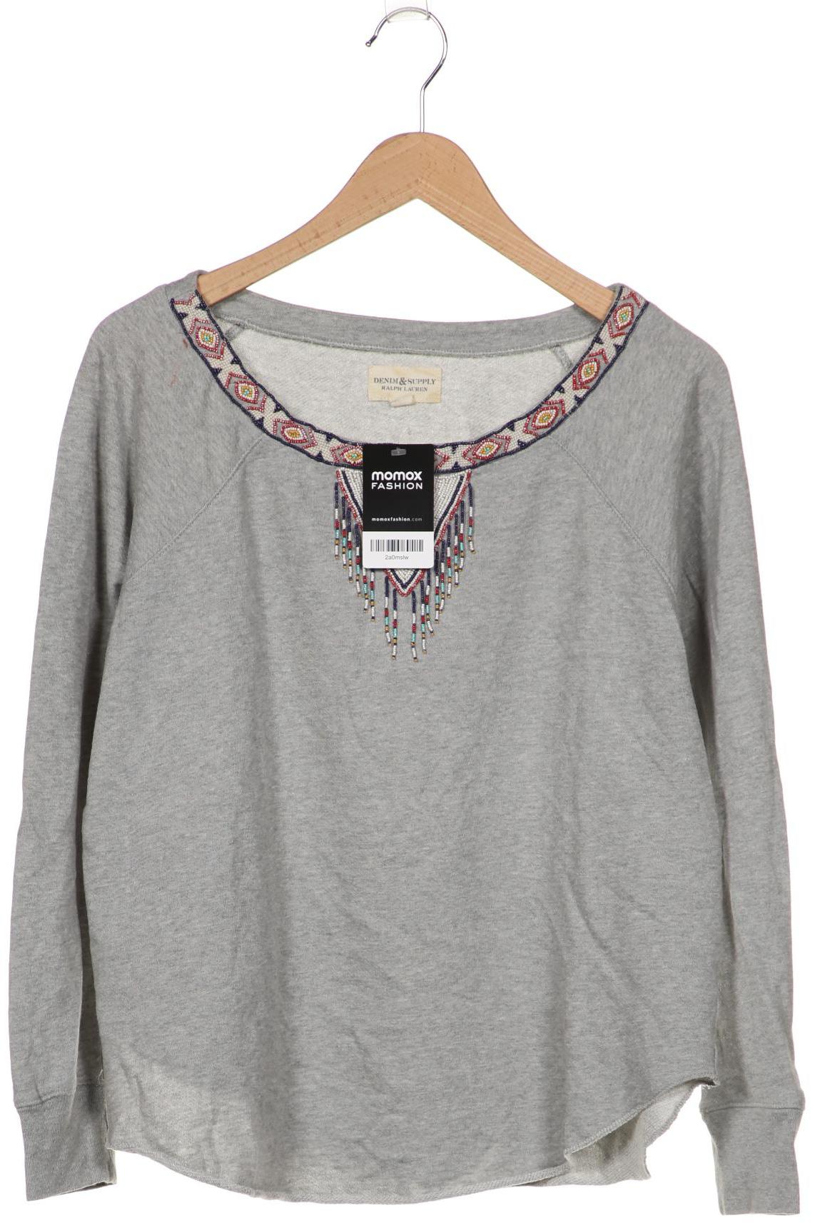 

Denim & Supply by Ralph Lauren Damen Sweatshirt, grau, Gr. 38